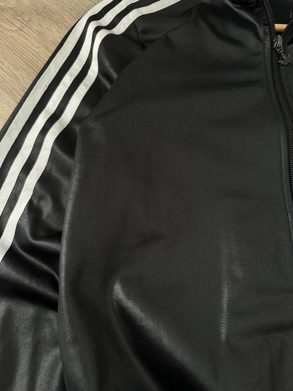 Adidas × Vintage Vintage Adidas Chile 62 Black Full Zip Hoodie Size US M / EU 48-50 / 2 - 9 Thumbnail
