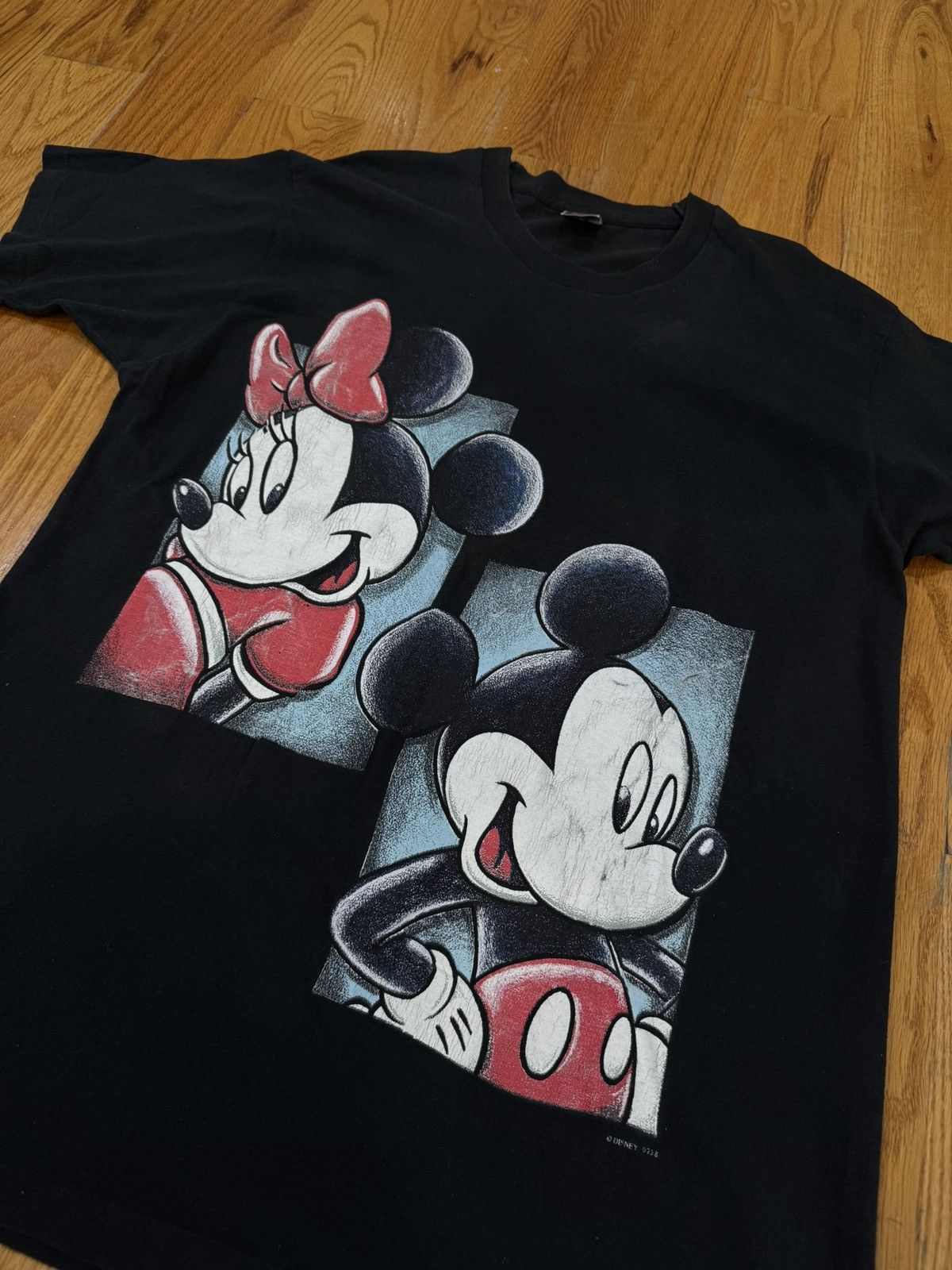 Vintage Rare Vintage Mickey and Minnie Tee Size US XXL / EU 58 / 5 - 2 Thumbnail