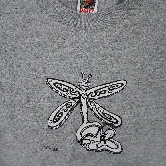 Band Tees × Fruit Of The Loom × Vintage Vintage Y2K Kynda GroovedelicFunkRock Band T-Shirt Size US L / EU 52-54 / 3 - 1 Thumbnail