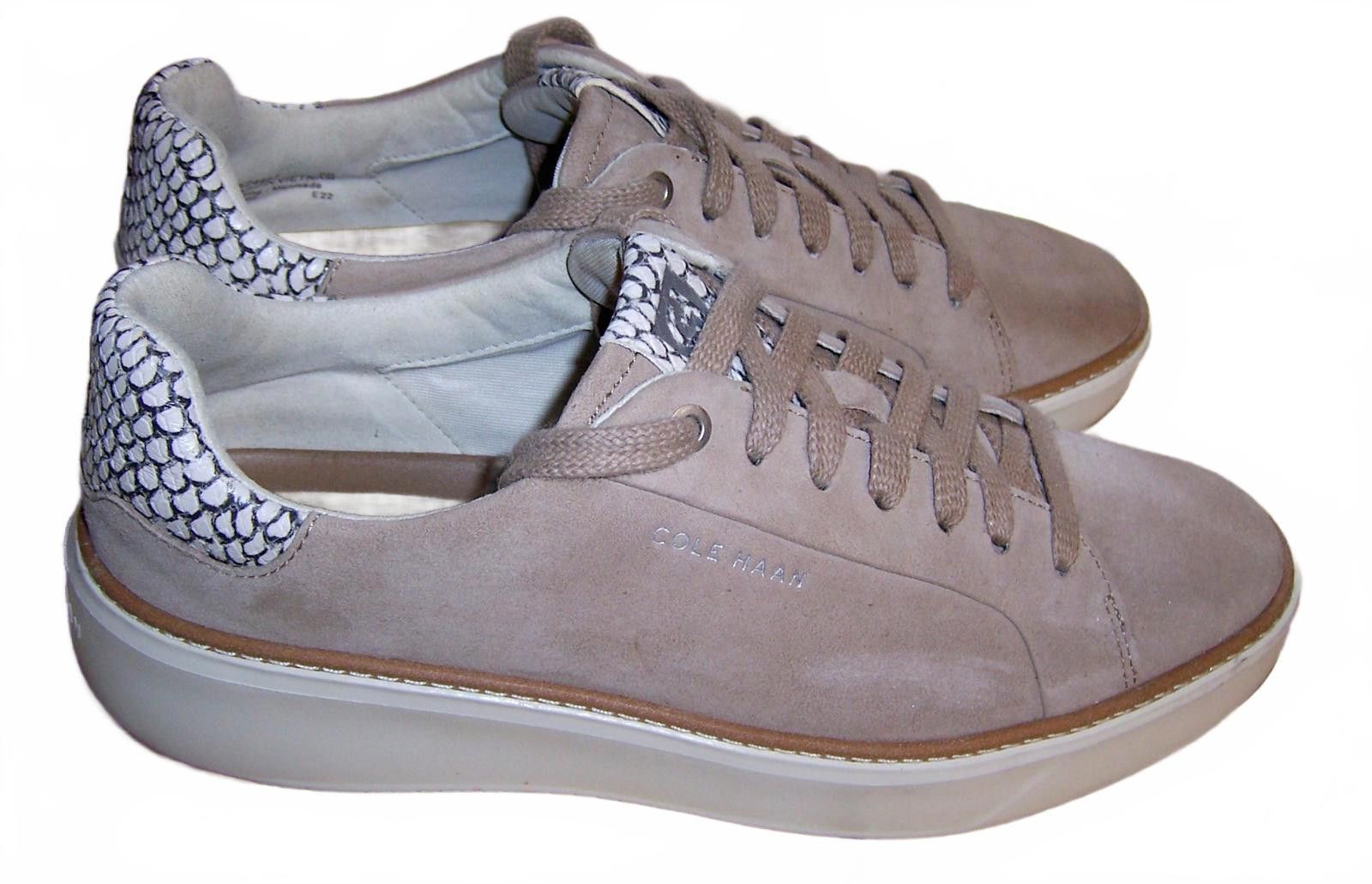 Cole Haan Cole Haan Women's GrandPrø Topspin Sneakers -Dune/Ivory - 8B Size US 8 / IT 38 - 5 Thumbnail