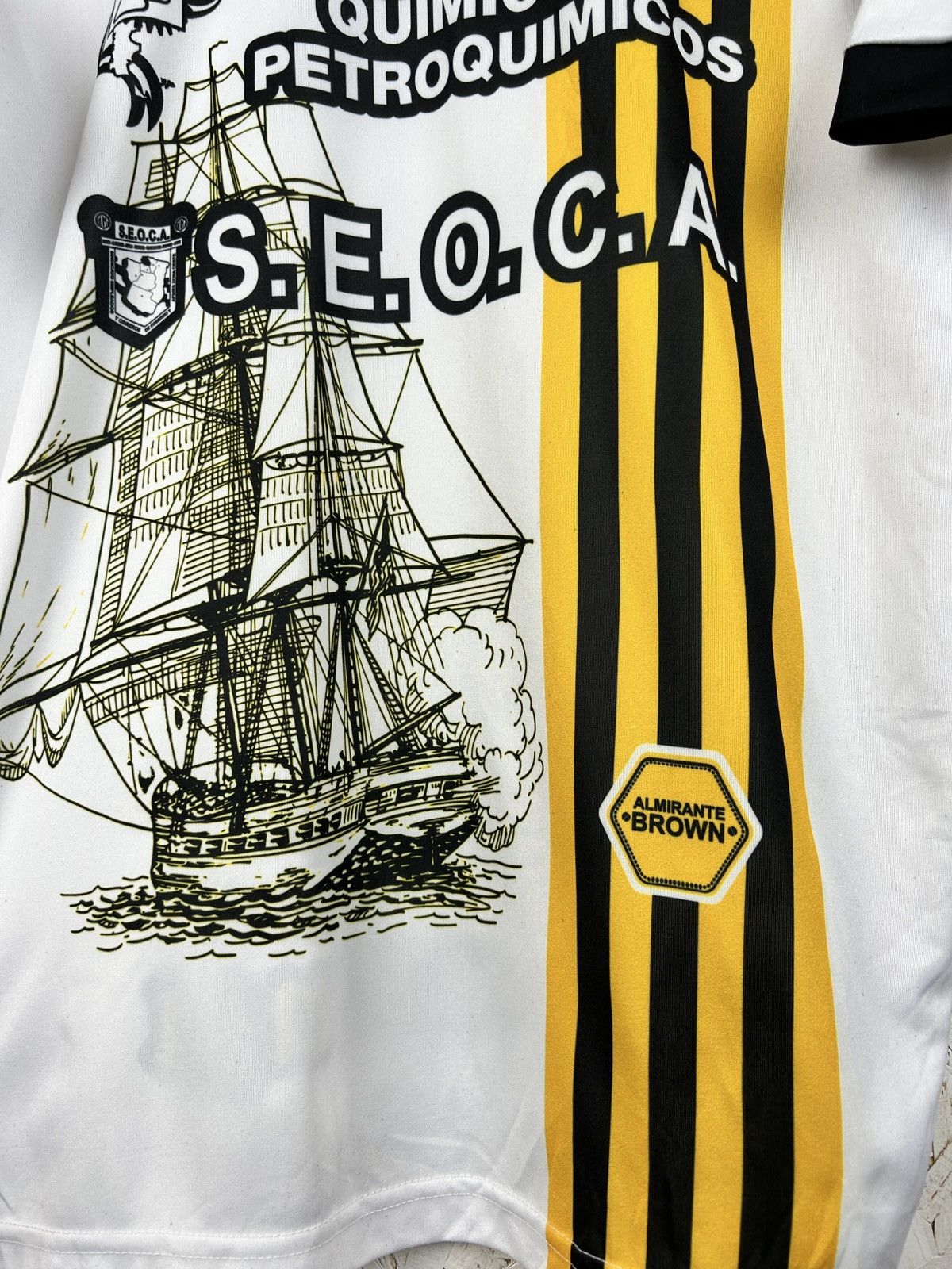 Other Retiel Club Almirante Brown 2018/19 Away Kit Soccer Jersey Size US L / EU 52-54 / 3 - 5 Thumbnail