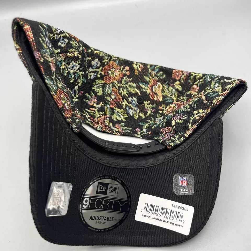 New Era Las Vegas Raiders Hat Men Corduroy 9Forty New Era Snap Back Size ONE SIZE - 4 Thumbnail