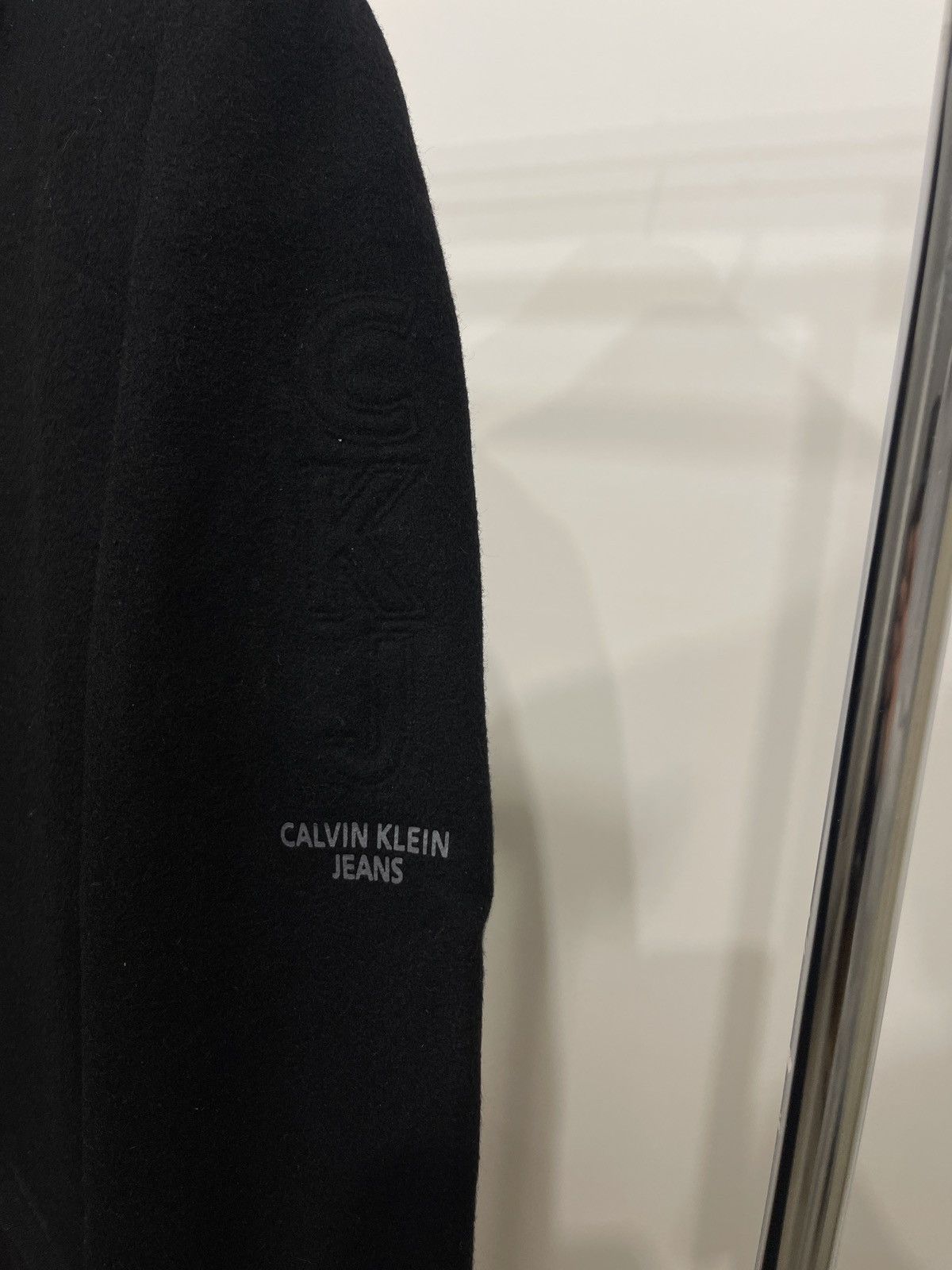 Calvin Klein Calvin Klein wool coat overcoat black men’s Size US M / EU 48-50 / 2 - 3 Thumbnail