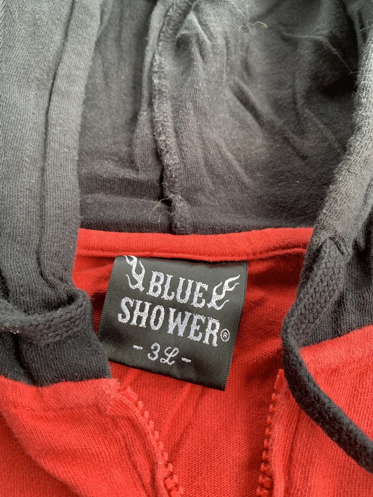 Japanese Brand Blue Shower Sick Gothic Night Shelter Short Jacket Fur Hood Size US M / EU 48-50 / 2 - 7 Thumbnail