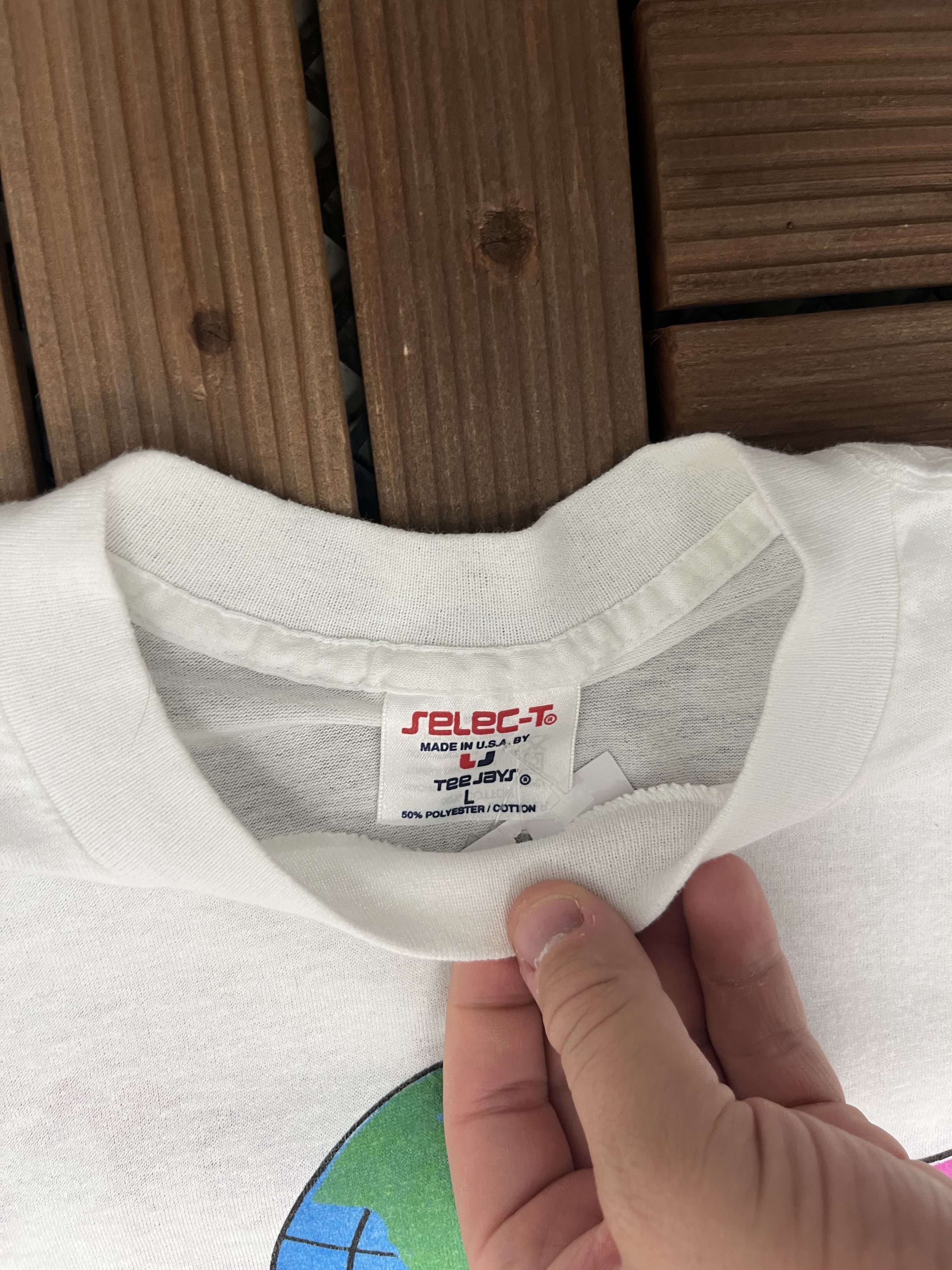 Vintage Alabama Fan Club Pass It On Down Vintage White T-Shirt Tee Size US L / EU 52-54 / 3 - 6 Thumbnail