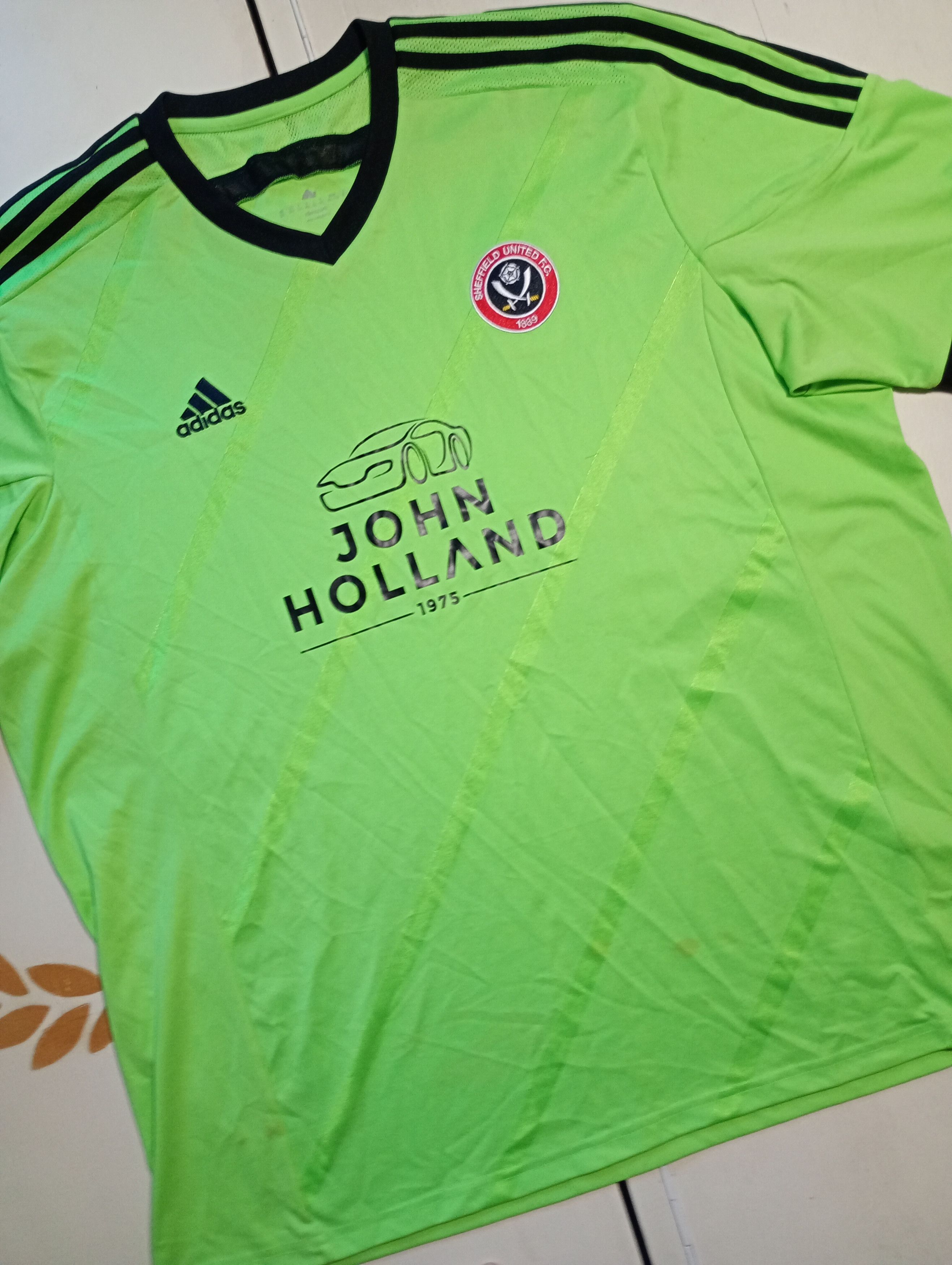 Adidas Adidas Sheffield United FC Away Jersey 2015-2016 Size US XXL / EU 58 / 5 - 4 Thumbnail