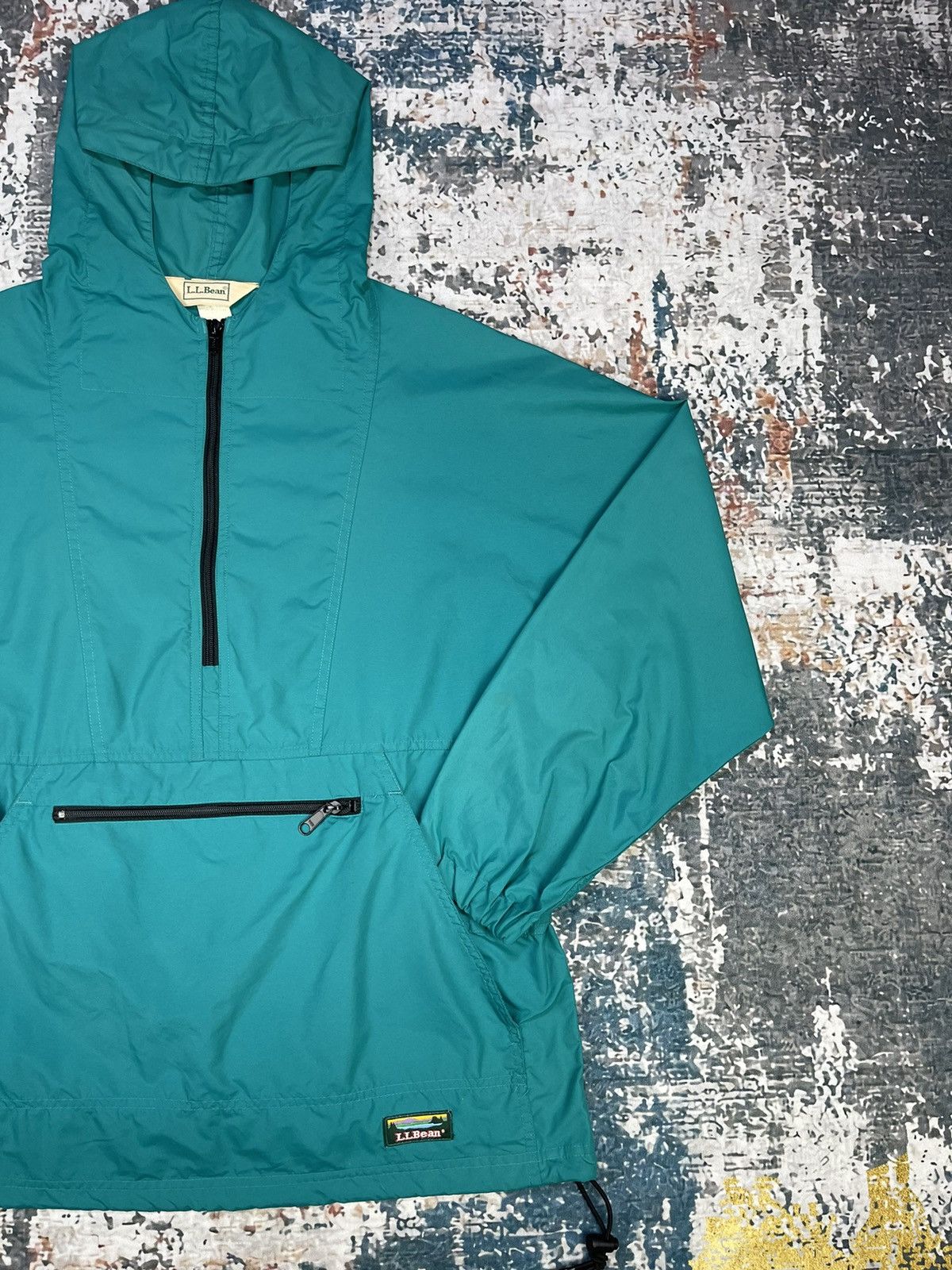 L.L. Bean Vintage LL BEAN Anorak Half Zipper Windbreaker Size US M / EU 48-50 / 2 - 3 Thumbnail