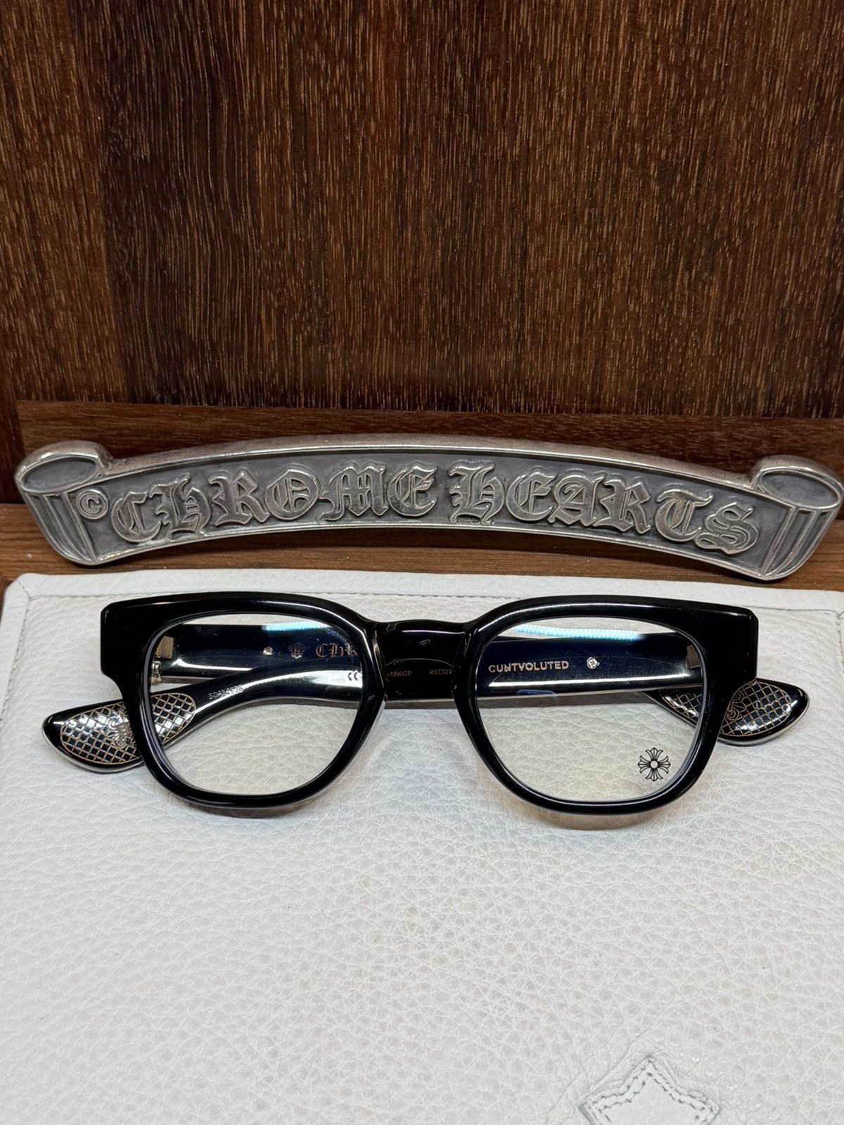 Chrome Hearts Chrome Hearts Cuntvoluted Glasses Size ONE SIZE - 2 Thumbnail