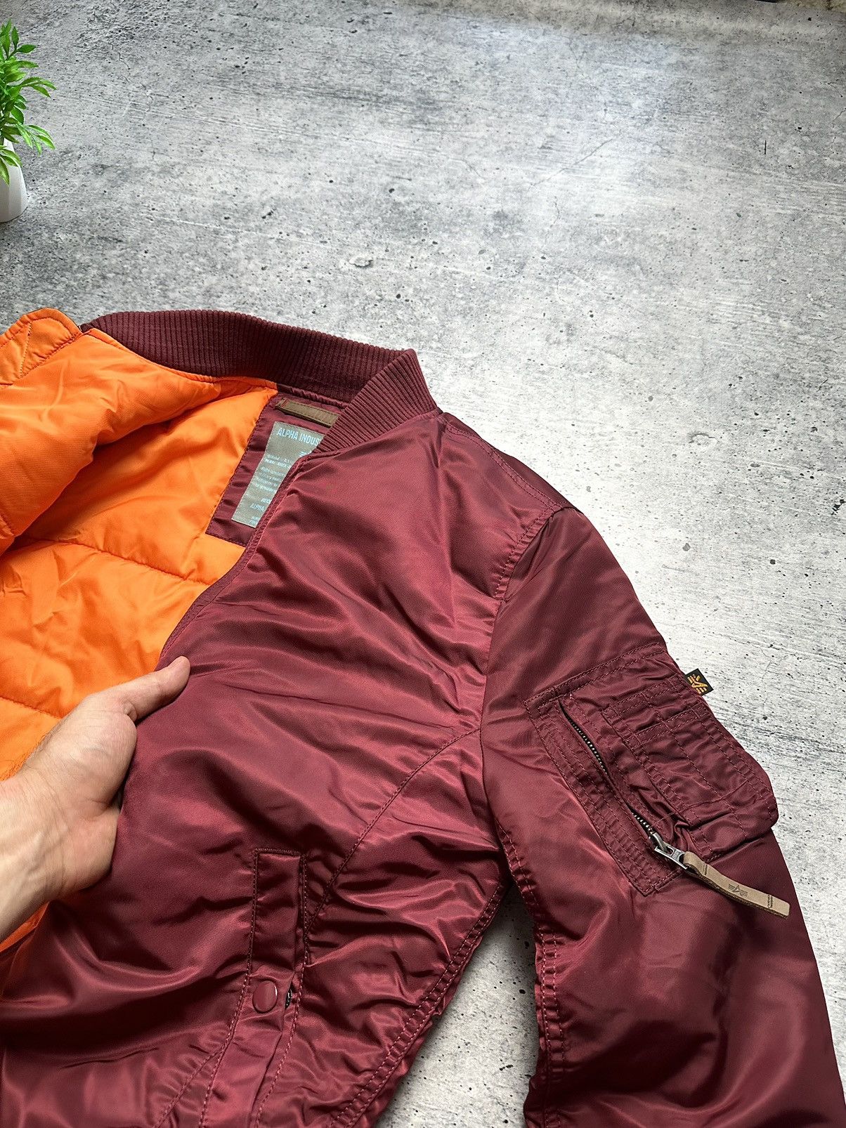Alpha Industries Alpha Industries MA-1 Bomber Jacket Y2K Hype Jacket Size L / US 10 / IT 46 - 9 Thumbnail
