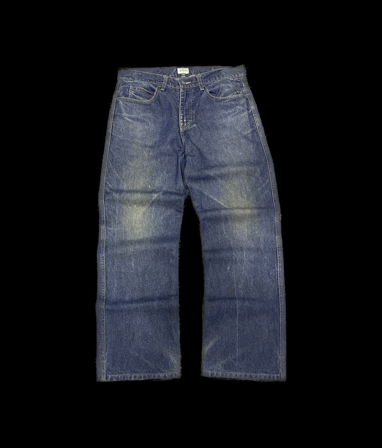 Sick☠️ CK Vintage Straight Cut Jeans 80s Mud Wash Dirty