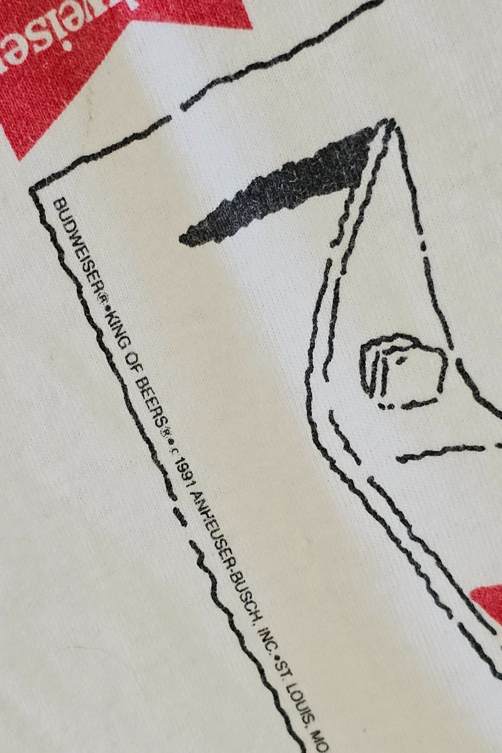 All Sport 1993 Budweiser “Open Up” Single-Stitch XL – USA Blank Size US XL / EU 56 / 4 - 8 Thumbnail