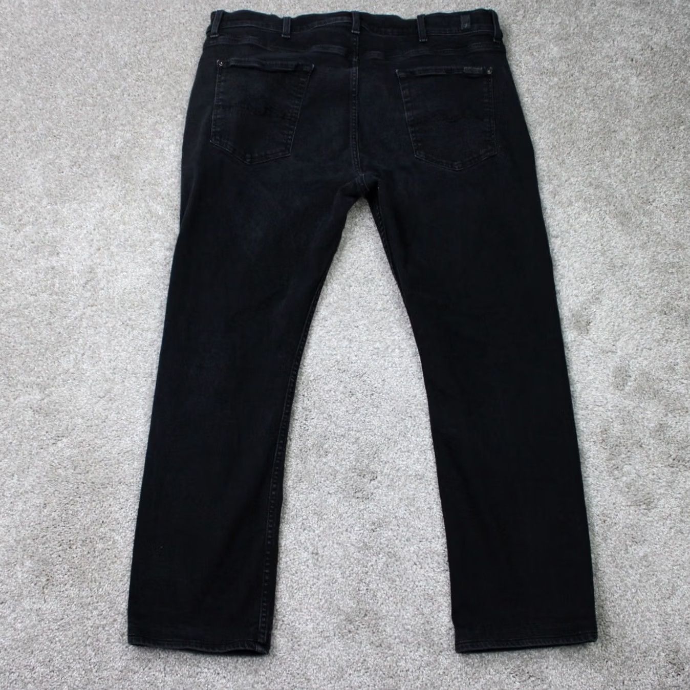7 For All Mankind 7 For All Mankind Jeans Mens 40 Black Cotton Stretch 5-Pocket 28" inseam Paxtyn Size US 40 / EU 56 - 6 Thumbnail