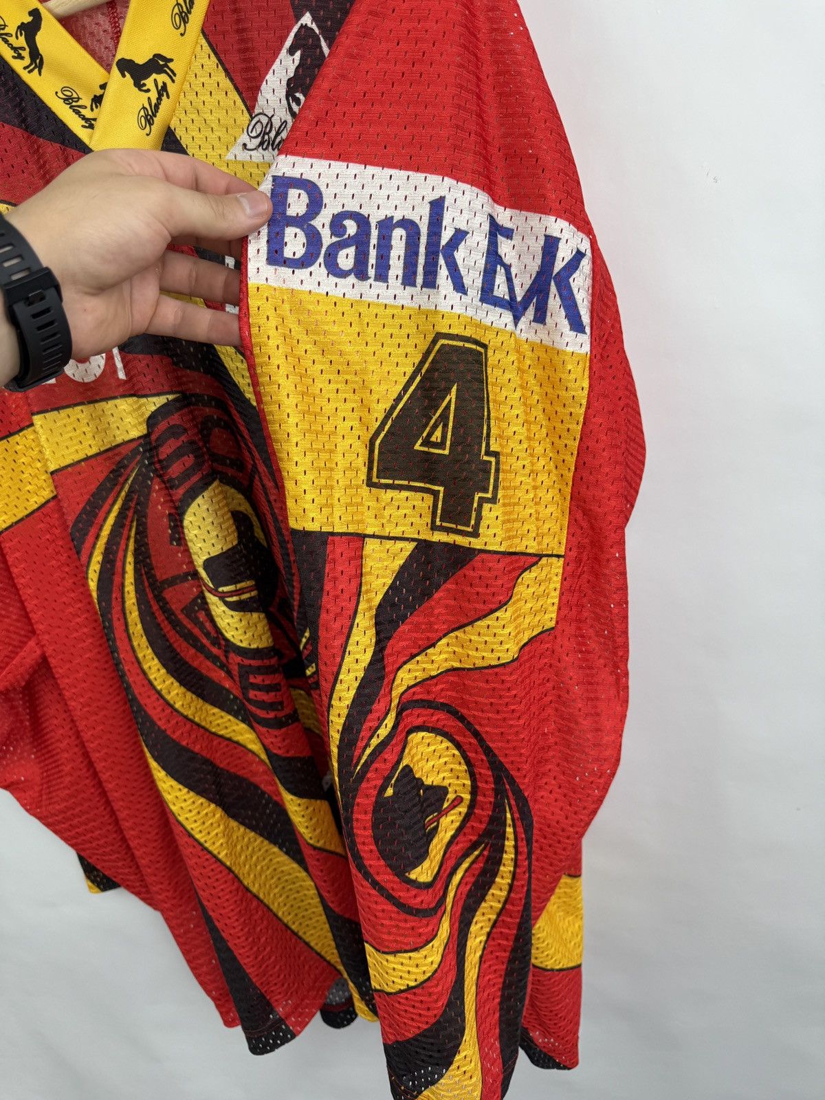 NHL 🇨🇭 Vintage 90s SC Bern Switzerland Hockey Jersey Team Signed Size US XXL / EU 58 / 5 - 9 Thumbnail