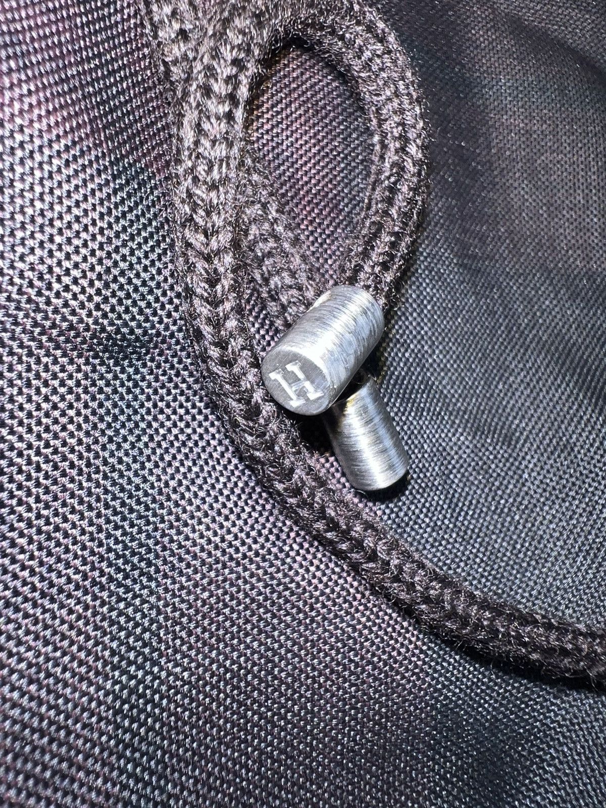 Hermes Hermes Assymetrical Neck Zip Wool Poly Technical Knit Hoodie Size US XL / EU 56 / 4 - 3 Thumbnail