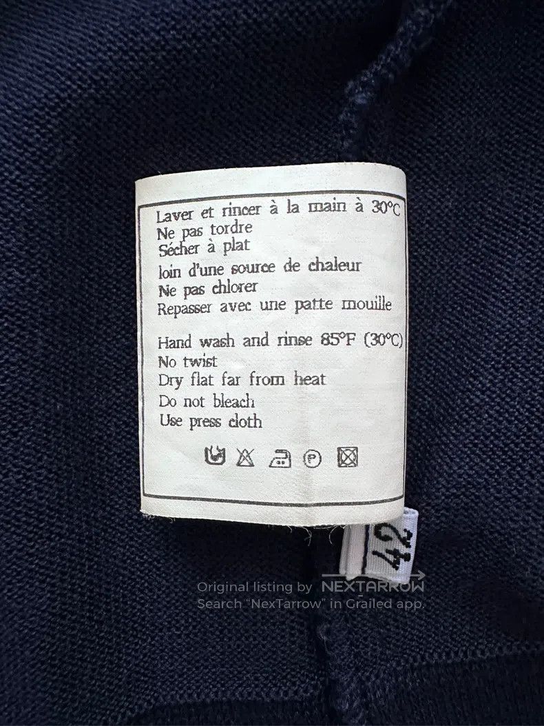 Chanel Chanel 96C white rolled-edge short-sleeved sweater Size M / US 6-8 / IT 42-44 - 9 Thumbnail
