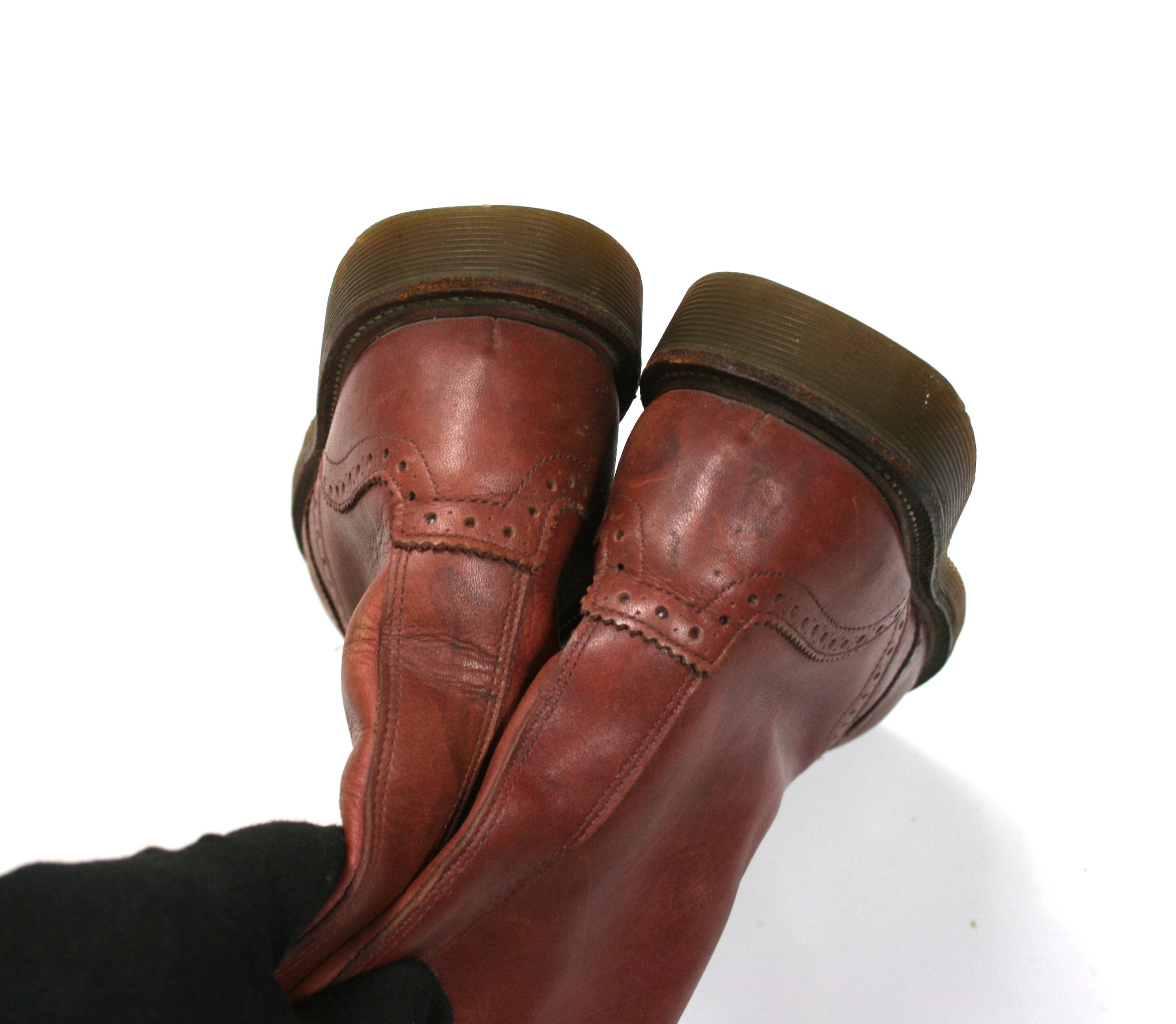 Dr. Martens Moya Leather High Knee Boots Size US 7.5 / IT 37.5 - 11 Thumbnail