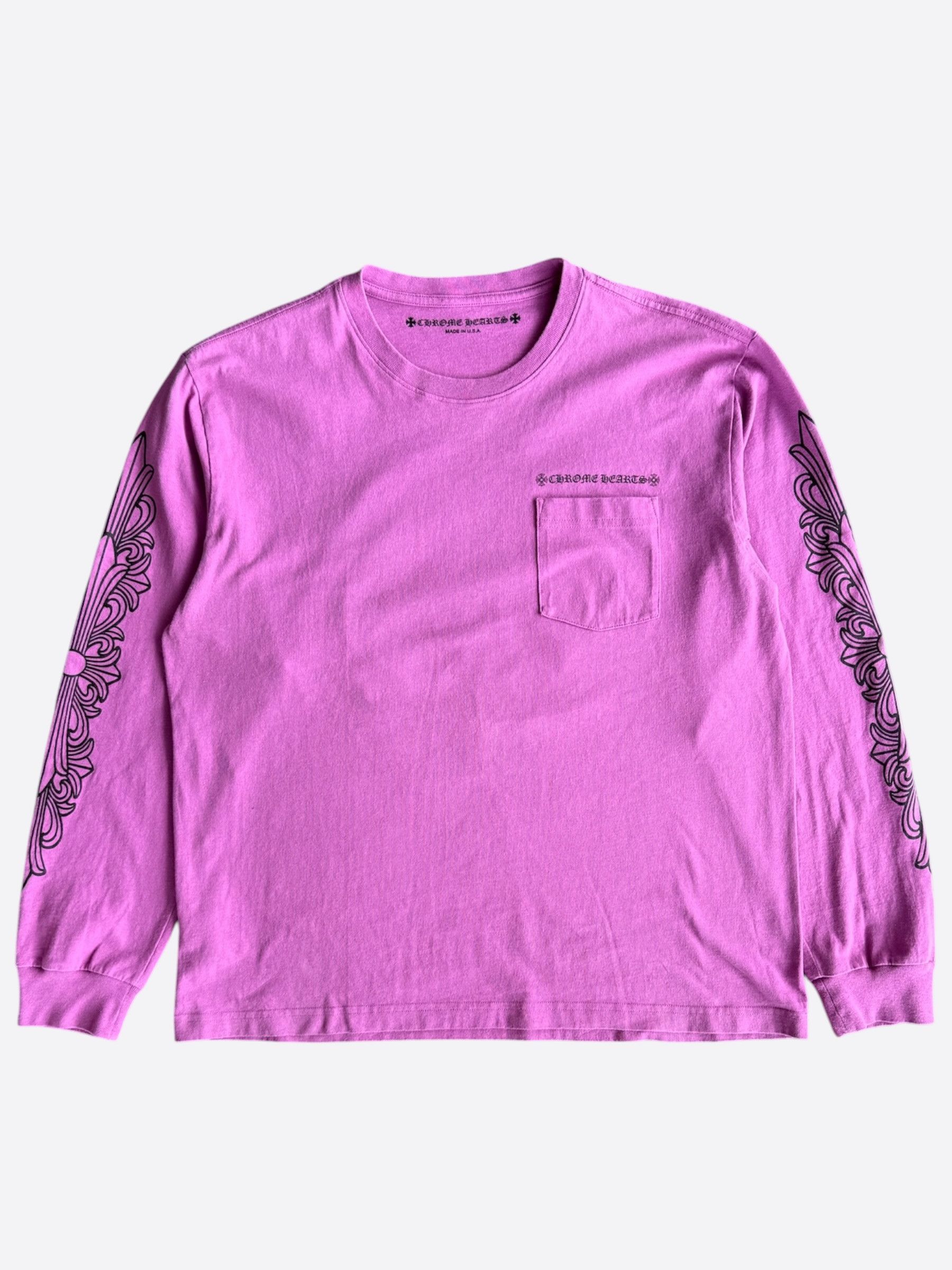 Chrome Hearts Chrome Hearts Matty Boy Caution Camo Long Sleeves T