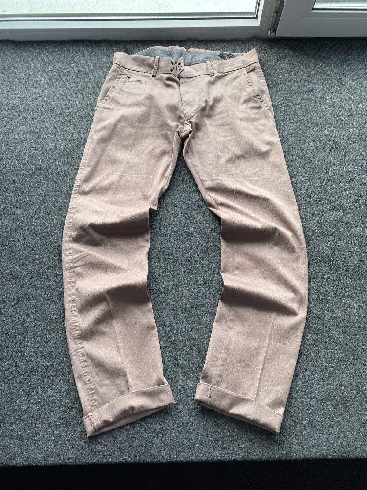 Diesel 🔥Opium Punk Diesel faded washed dress pants y2k goth emo Size US 31 - 2 Thumbnail