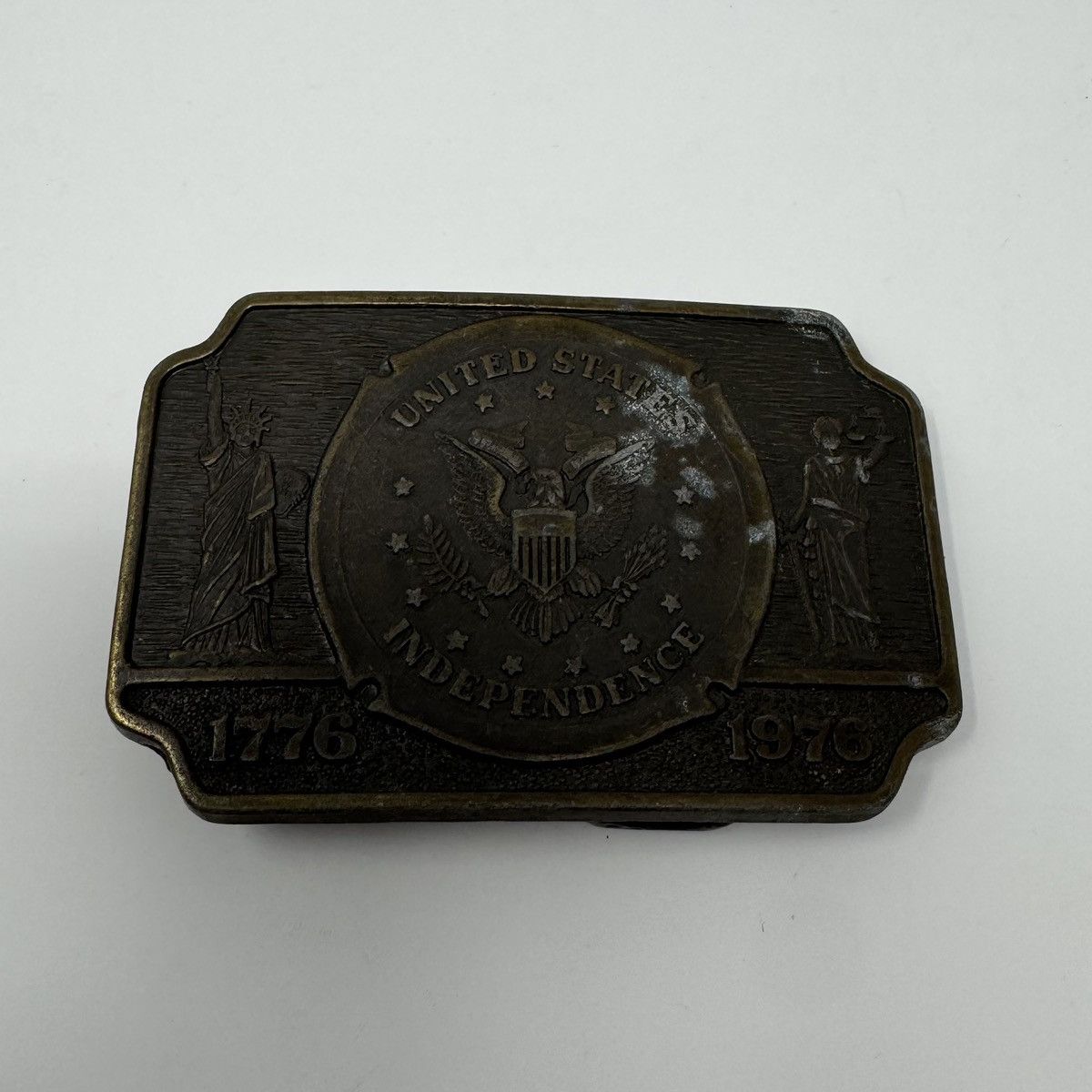 Vintage Vintage 1976 United Stated USA Bicentennial Belt Buckle Size ONE SIZE - 1 Thumbnail