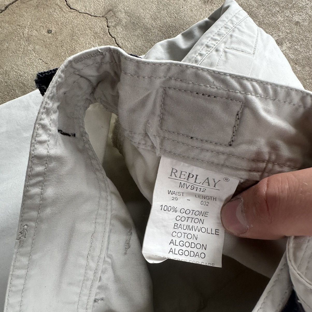 Replay REPLAY CARGO ARCHIVE PANTS JAPAN DESINGER Size US 29 - 10 Thumbnail