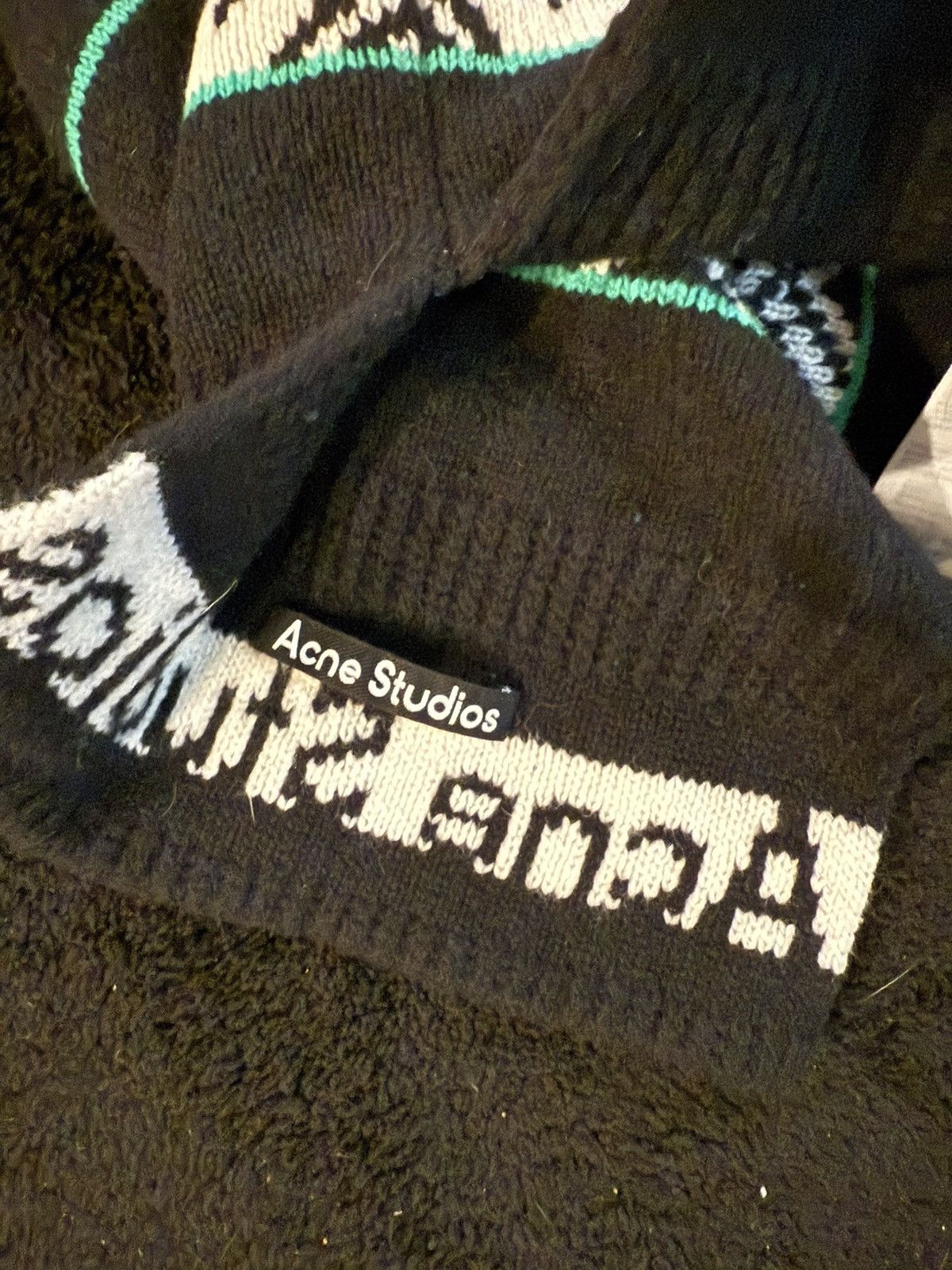Acne Studios ACNE STUDIOS SKI MASK BALACLAVA Size ONE SIZE - 3 Thumbnail