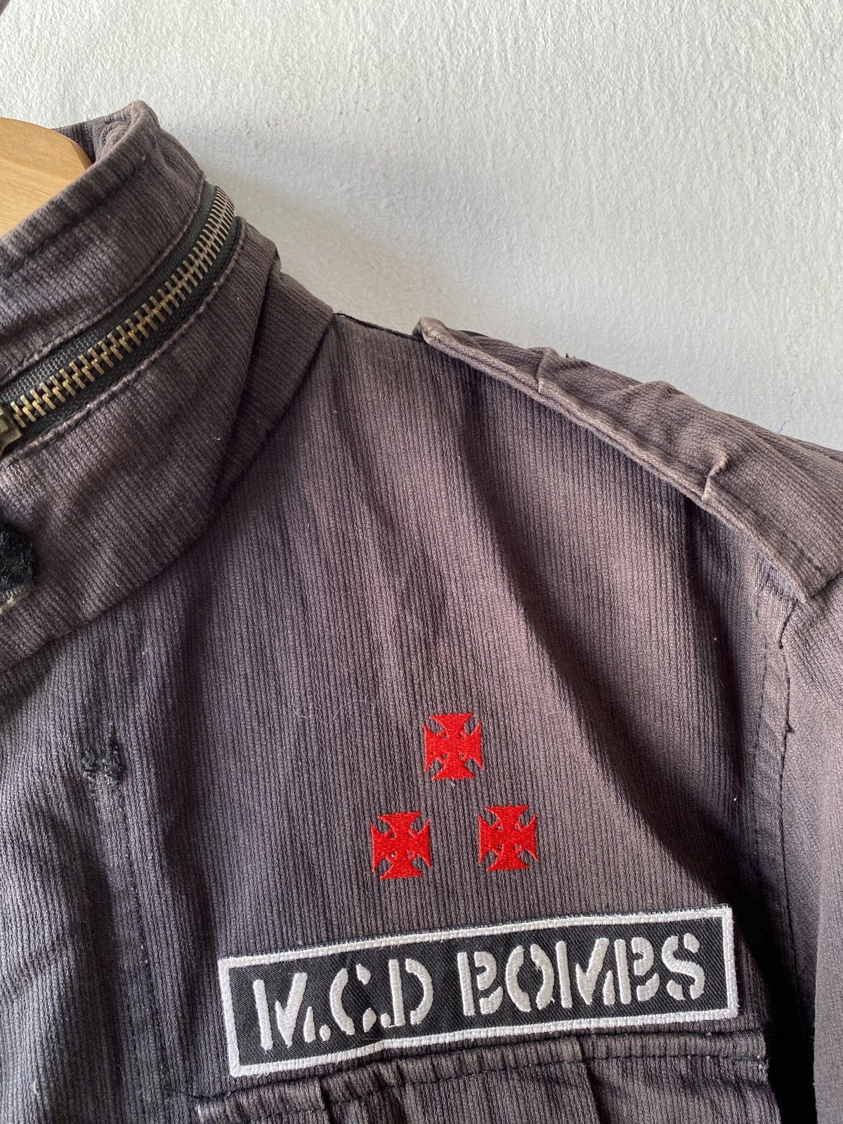 Japanese Brand × Seditionaries × Tornado Mart M.C.D Bombs System Error Design Sunfaded Jacket Size US S / EU 44-46 / 1 - 9 Thumbnail
