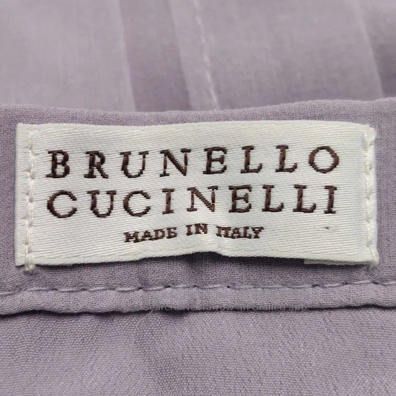 Brunello Cucinelli Brunello Cucinelli Silk solid half skirt Size 26" / US 2 / IT 38 - 3 Thumbnail