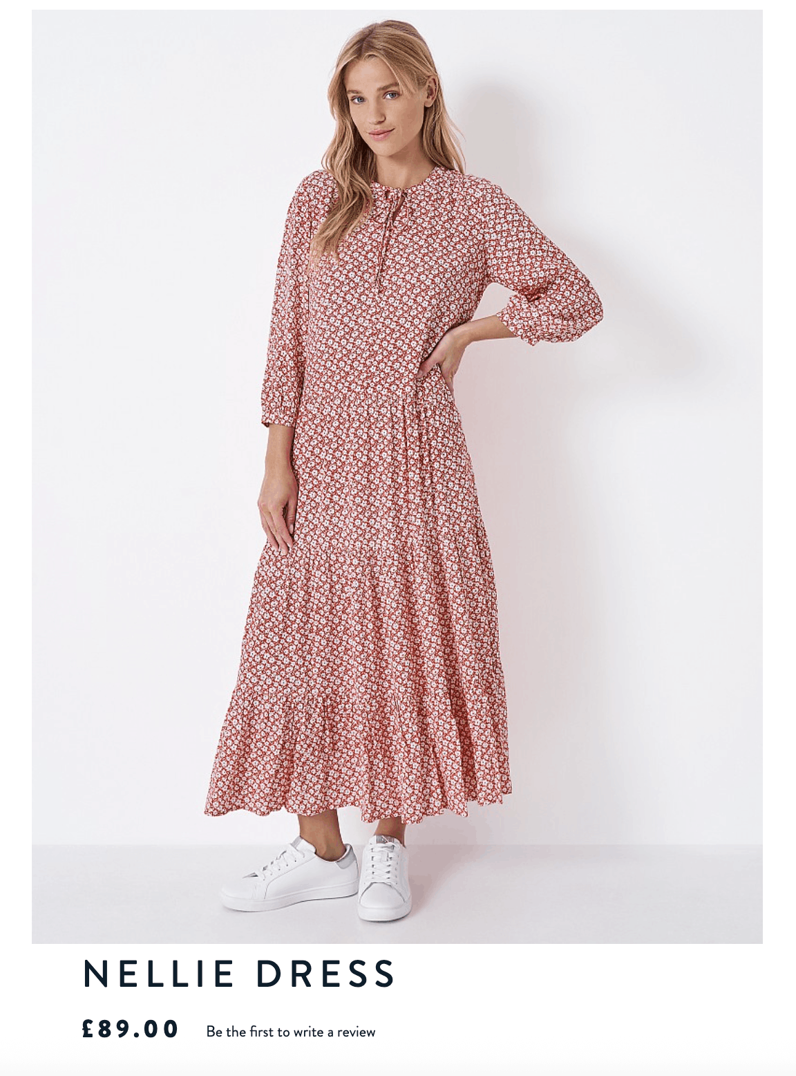 Other Print Tiered Maxi Dress Size L / US 10 / IT 46 - 2 Thumbnail