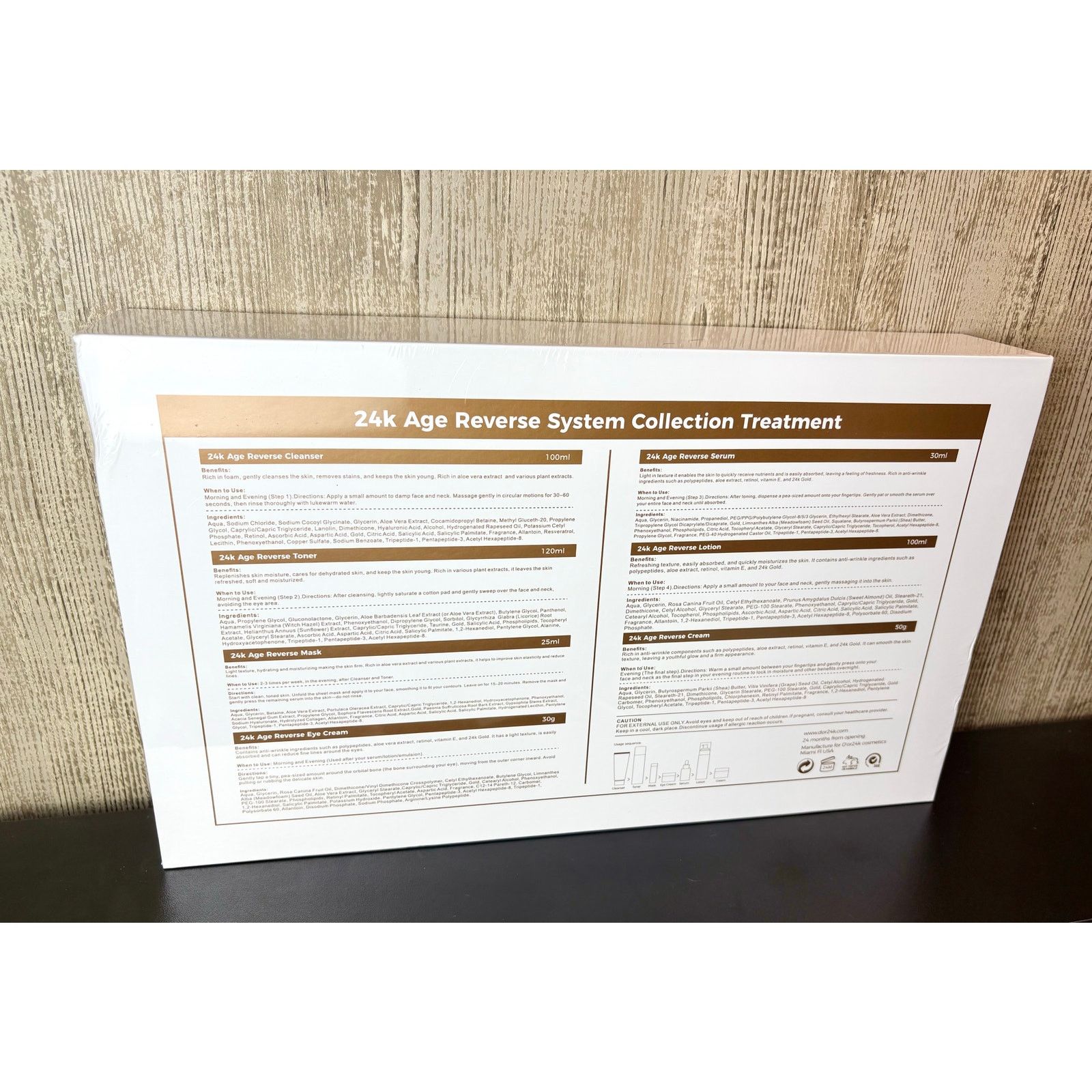 Skin D'OR24K 24K Age Reverse System Collection Treatment Size ONE SIZE - 4 Thumbnail