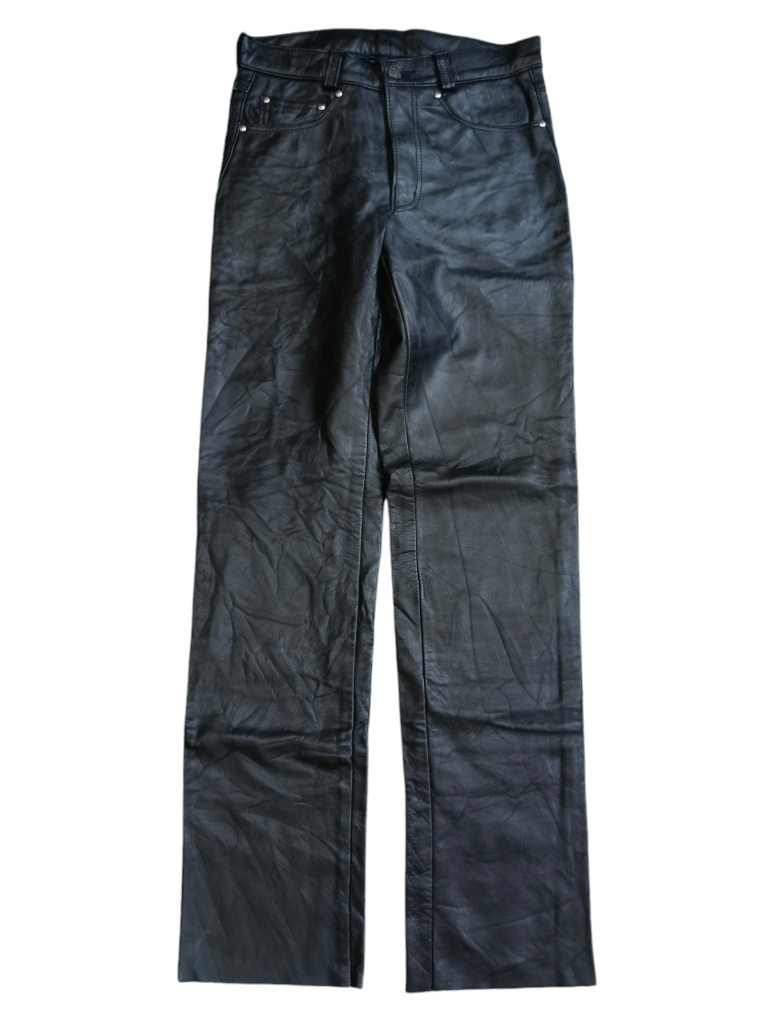 SCHOTT N.Y.C MADE IN USA LEATHER PANTS