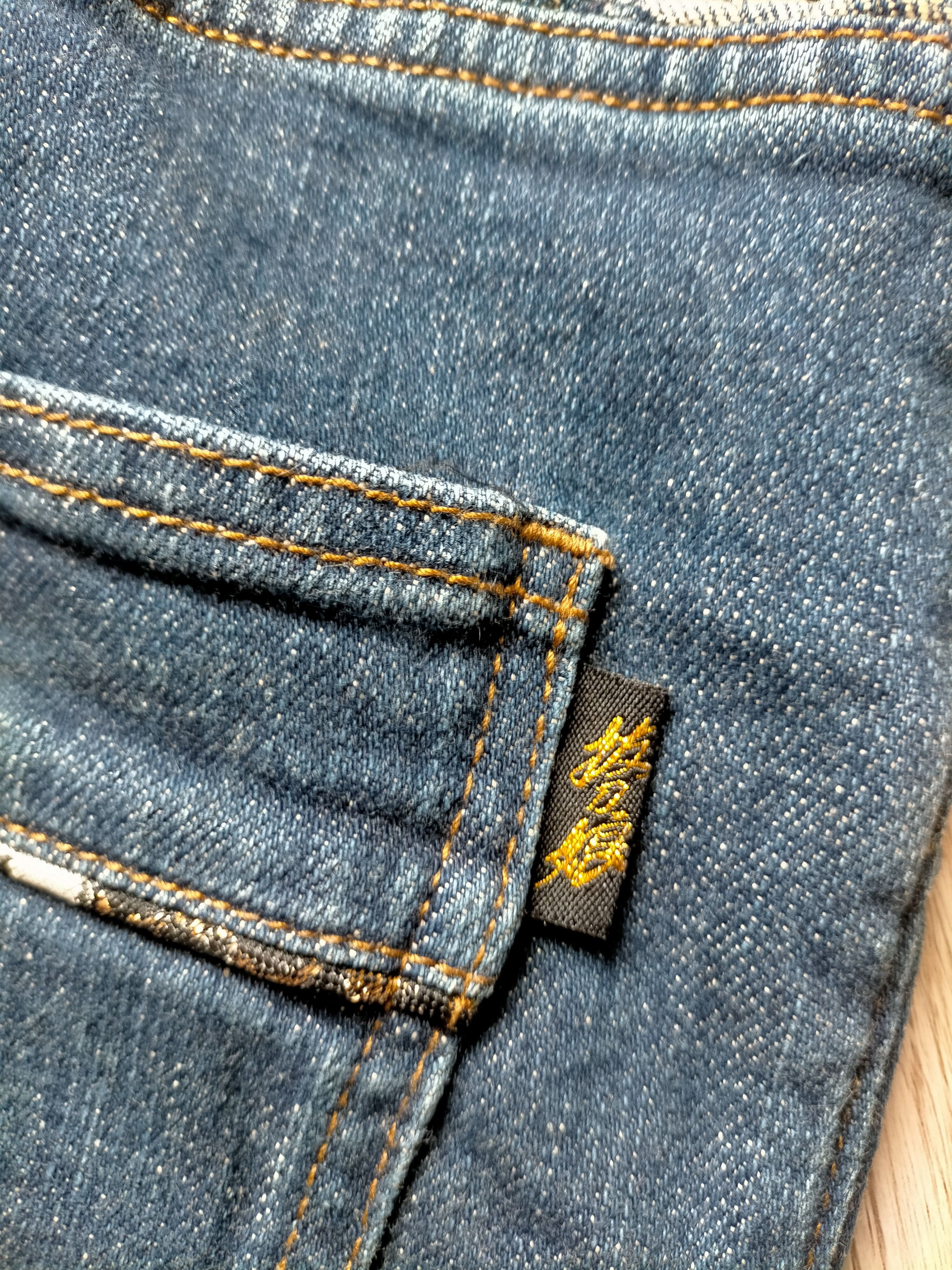 Karakuri Tamashii 🔥Rare🔥Divine Retribution Embroidered Blue Jeans Size US 32 / EU 48 - 24 Thumbnail