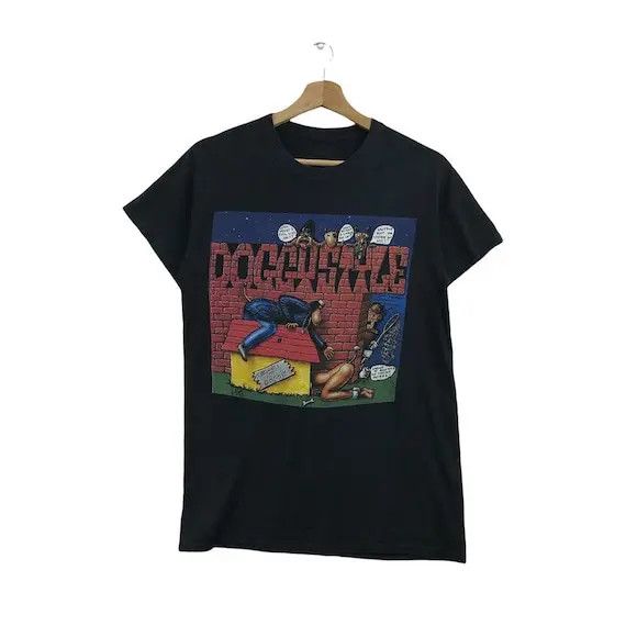 Rap Tees × Snoop Dogg SNOOP DOGG DOGGYSTYLE Album Hip Hop Rap Tee Shirt Tour Size US S / EU 44-46 / 1 - 1 Thumbnail