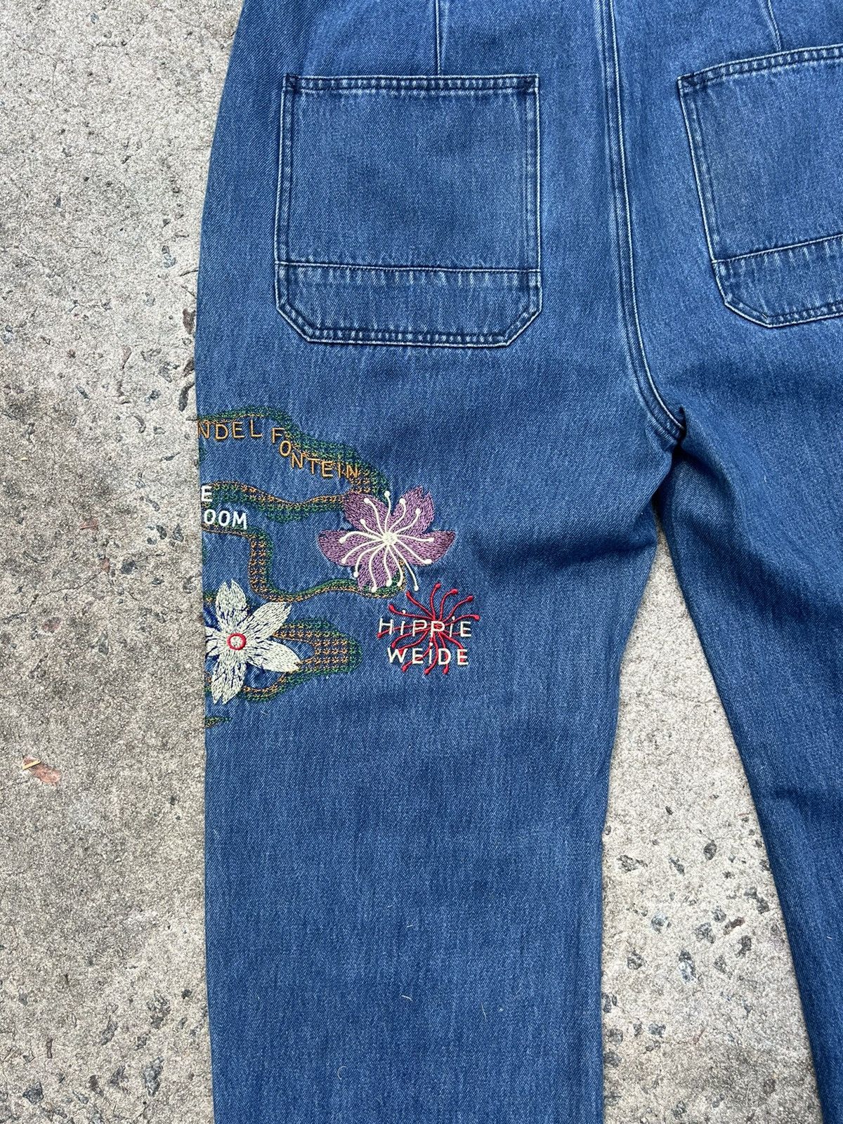 Scotch & Soda Scotch and Soda Embroidered Jeans Size US 33 - 3 Thumbnail