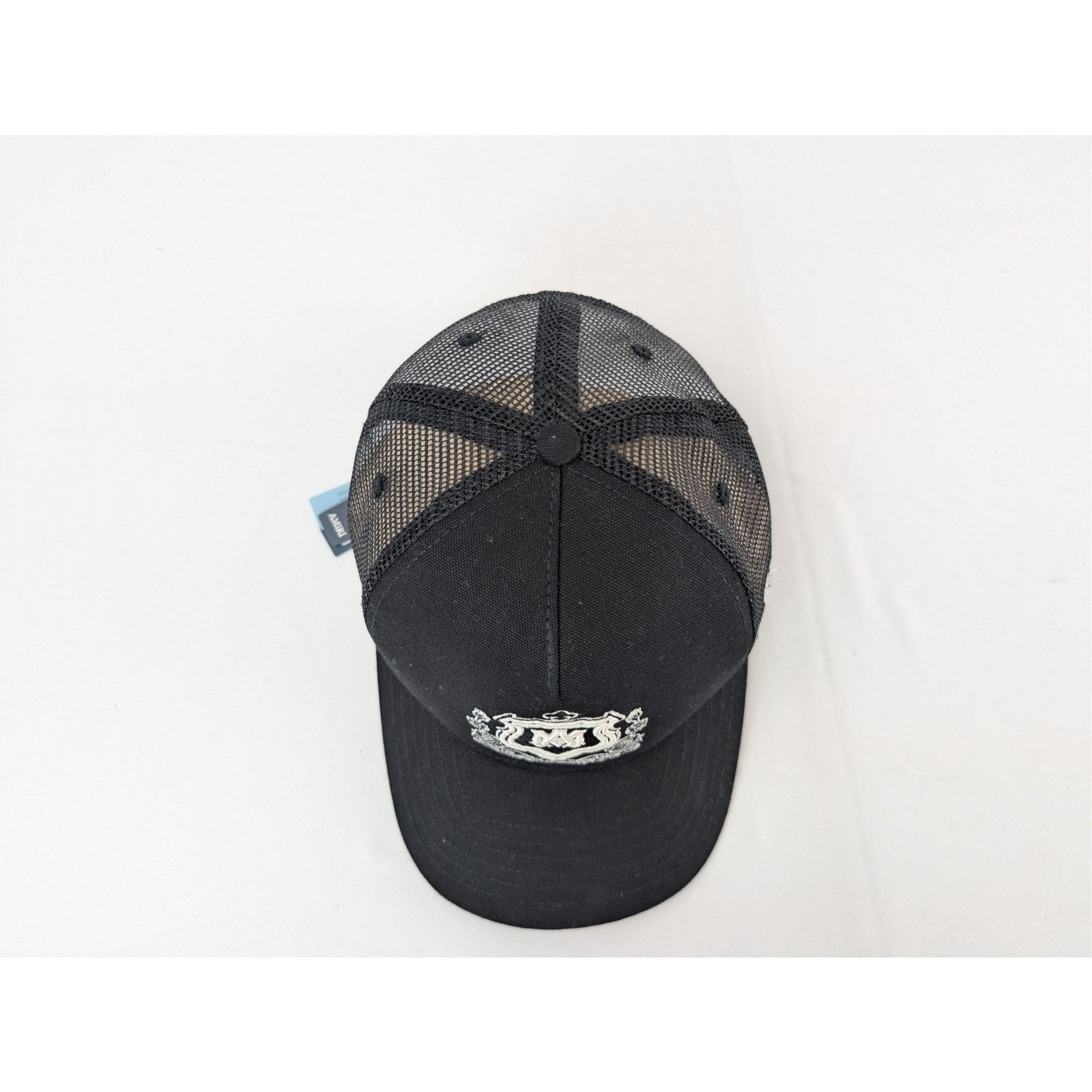Amiri o1rshd1 Size: OS / MA Crest Trucker Hat / Cap in Black Size ONE SIZE - 8 Thumbnail