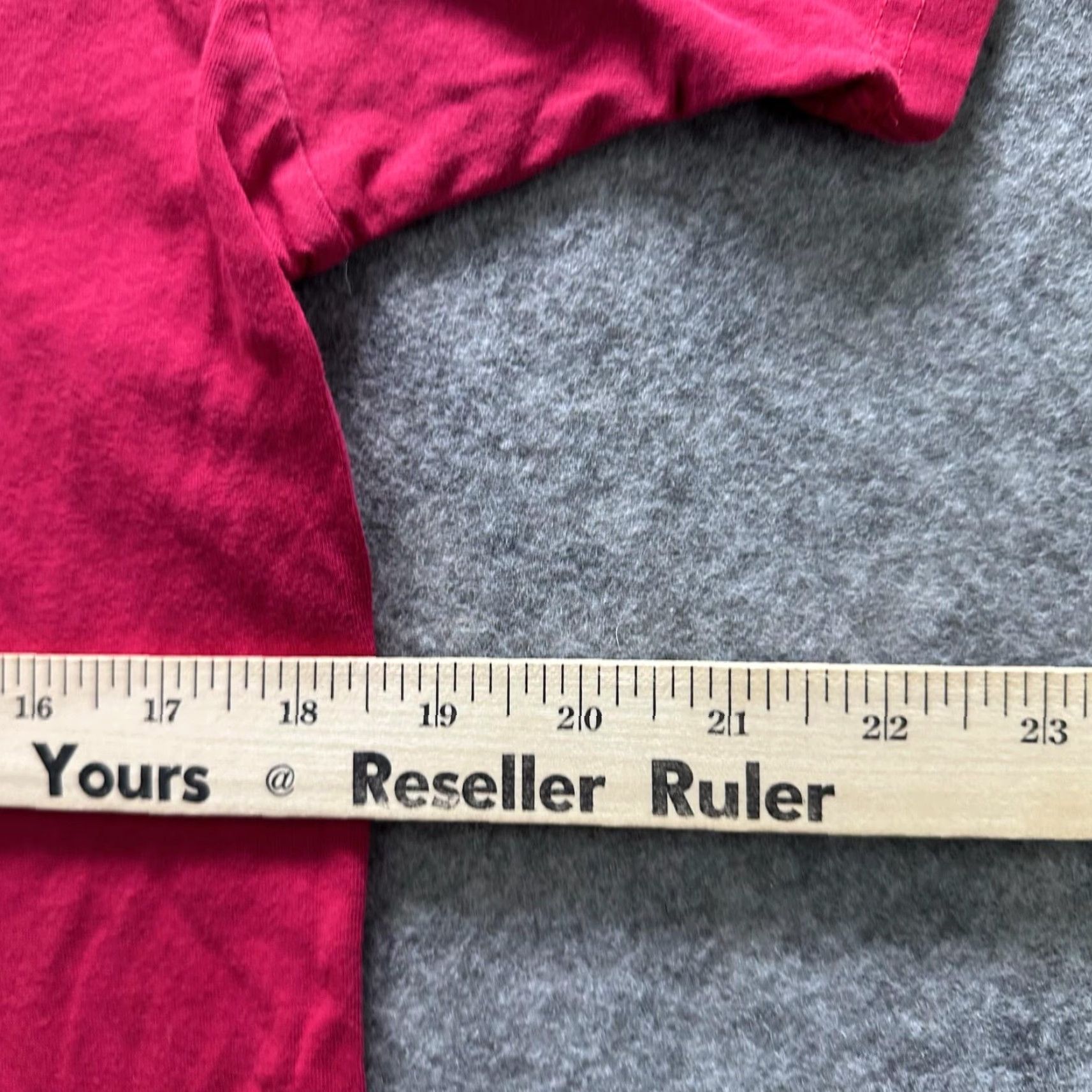 Vintage Georgia Shirt Mens L Red Property Of Bulldog Graphic Tee Crewneck Tagless Size US L / EU 52-54 / 3 - 6 Thumbnail