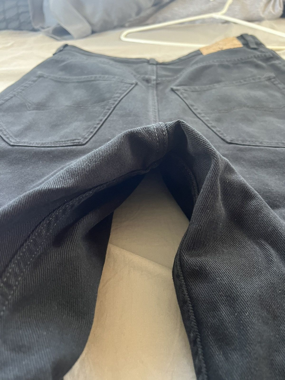 Balenciaga BALENCIAGA Loose-Cut Denim Jeans Black Size US 30 / EU 46 - 15 Thumbnail
