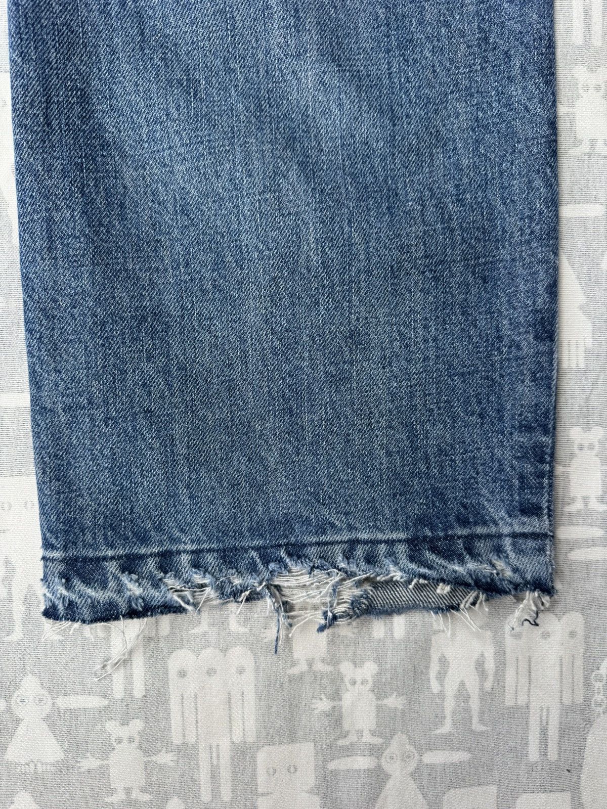 Helmut Lang Helmut Lang 1990's Distressed Classic Cut Released Hem Denim Size US 32 / EU 48 - 9 Thumbnail