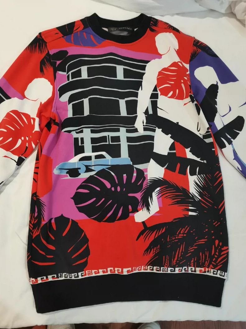 Versace Versace Limited Edition Graphic Sweatshirt - dmc Size US XS / EU 42 / 0 - 1 Thumbnail