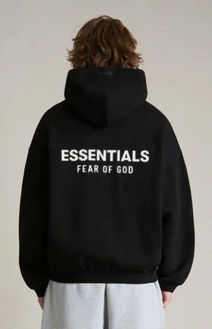 Fear of God Fear of God Essentials Black Fleece Hoodie II NEW! Medium Size US M / EU 48-50 / 2 - 6 Thumbnail