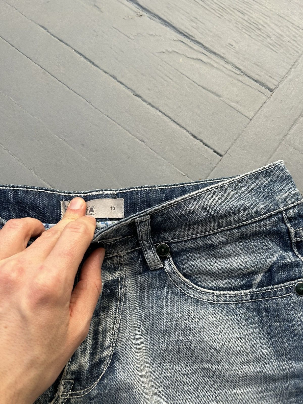 If Six Was Nine Mini denim skirt Size 28" / US 6 / IT 42 - 4 Thumbnail
