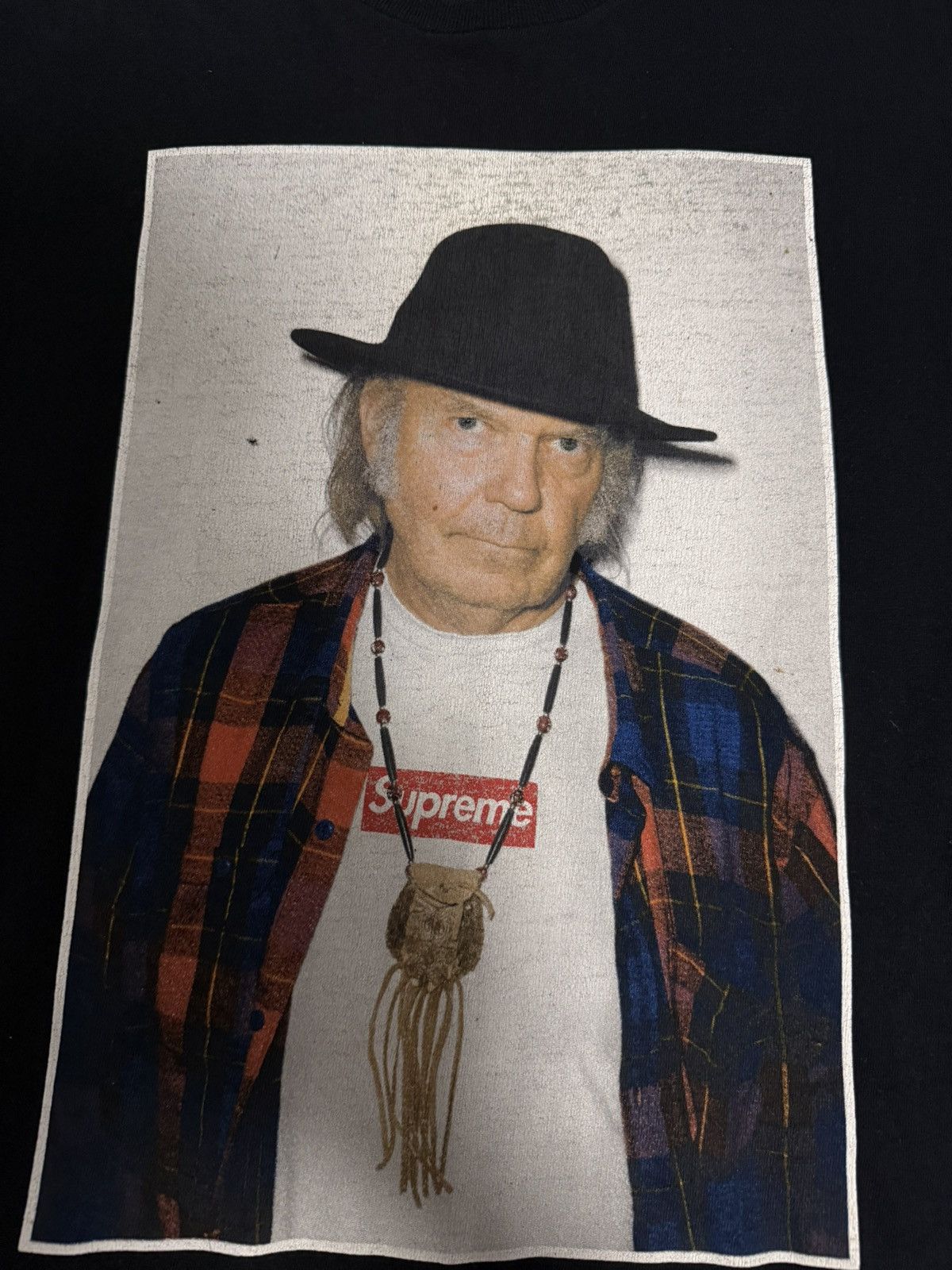 Supreme Supreme neil young Photo tee blackT-shirt Size US M / EU 48-50 / 2 - 2 Thumbnail