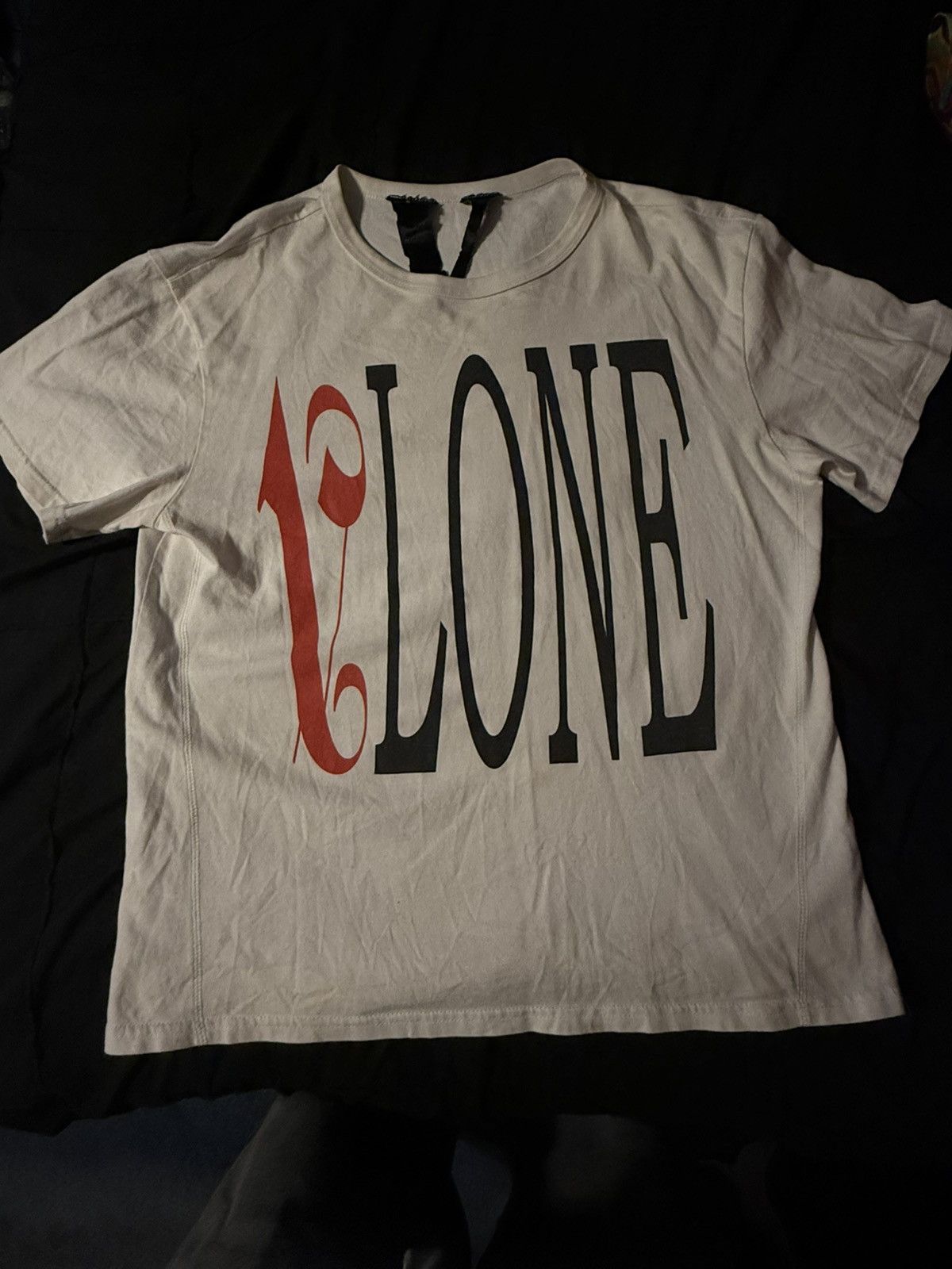 Palm Angels × Vlone Vlone x Palm Angles White Tee Size US L / EU 52-54 / 3 - 1 Thumbnail