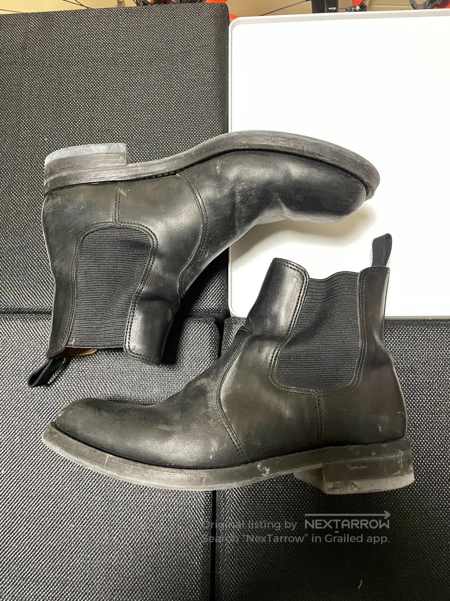 PHIGVEL MAKERS & Co. Phigvel Makers Aviator Zip Chelsea Boots. Size US 8.5 / EU 41-42 - 4 Thumbnail
