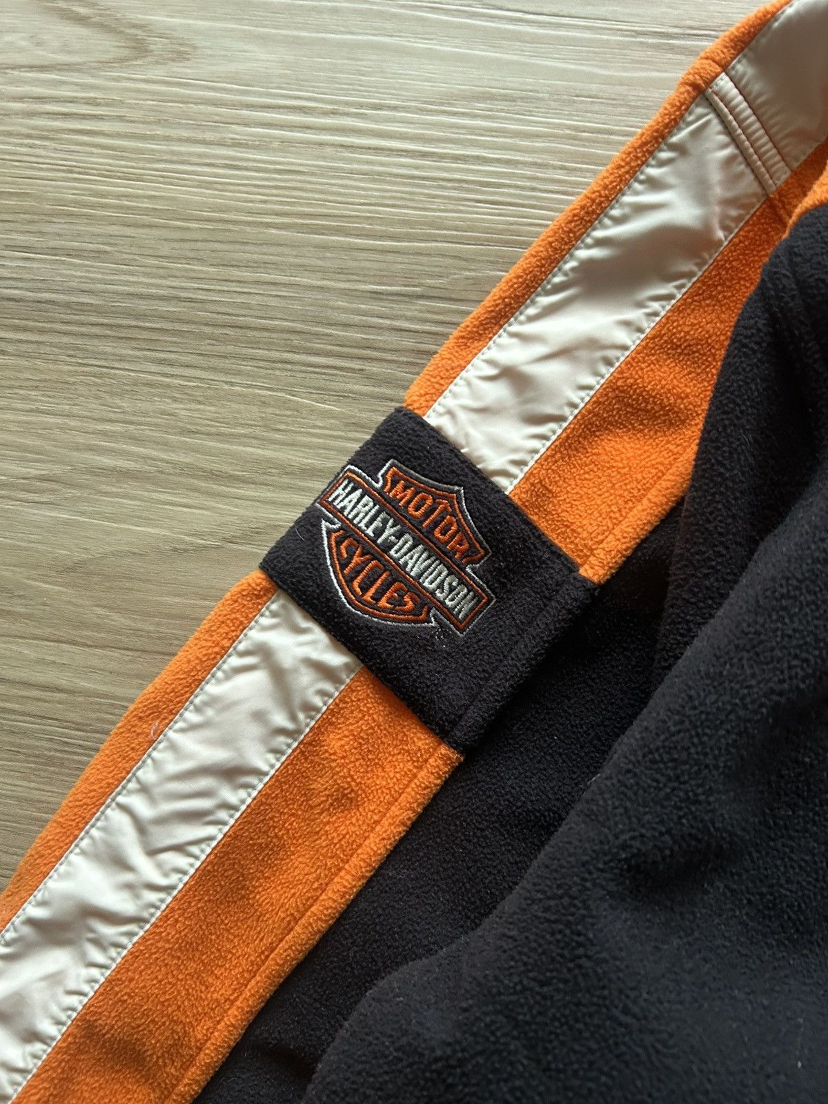 Harley Davidson Harley Davidson Double Zip Waterproof Fleece Pullover Size US XL / EU 56 / 4 - 7 Thumbnail
