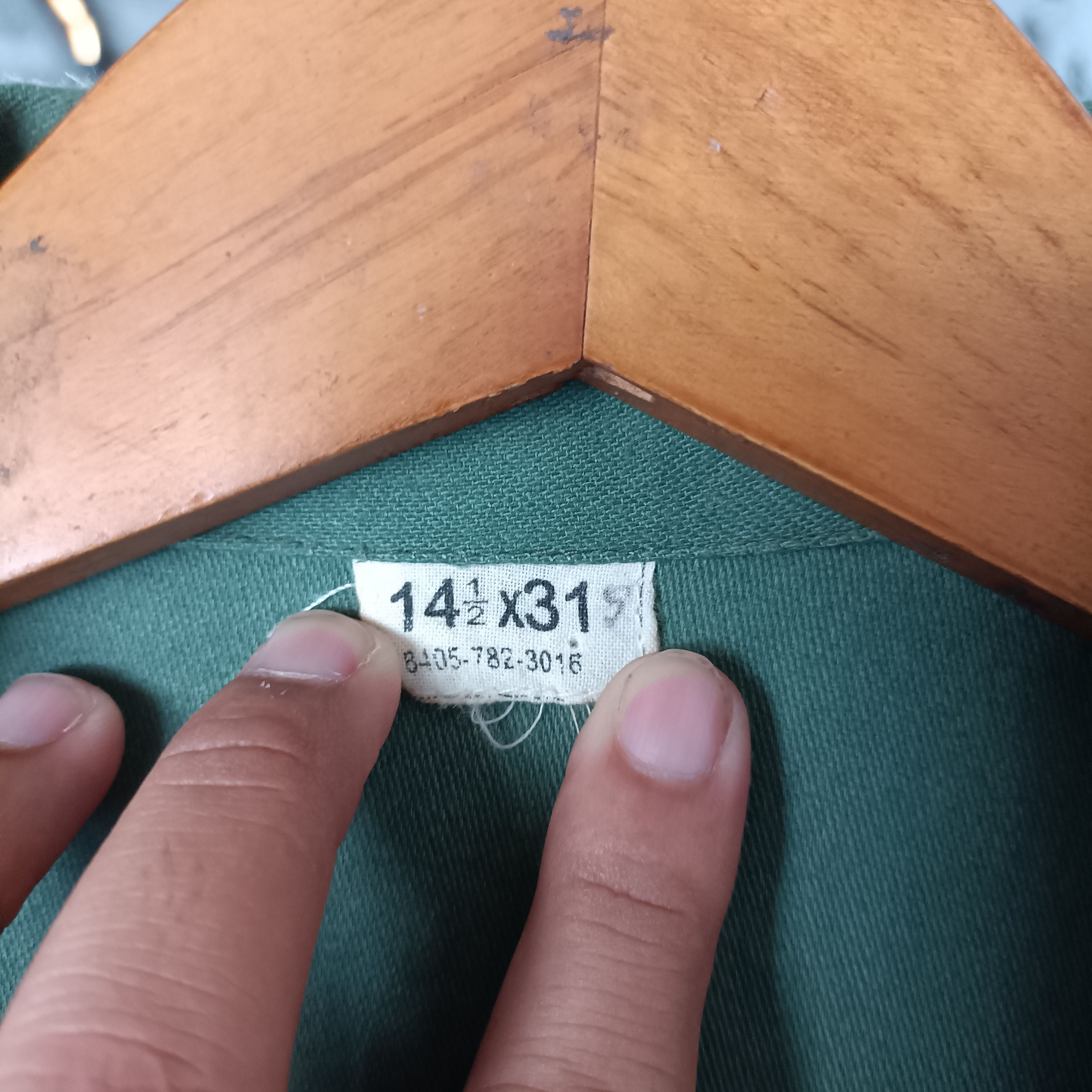 Other Shirt Man's Cotton Sateen OG 107 US NAVY Shirt Size US M / EU 48-50 / 2 - 6 Thumbnail