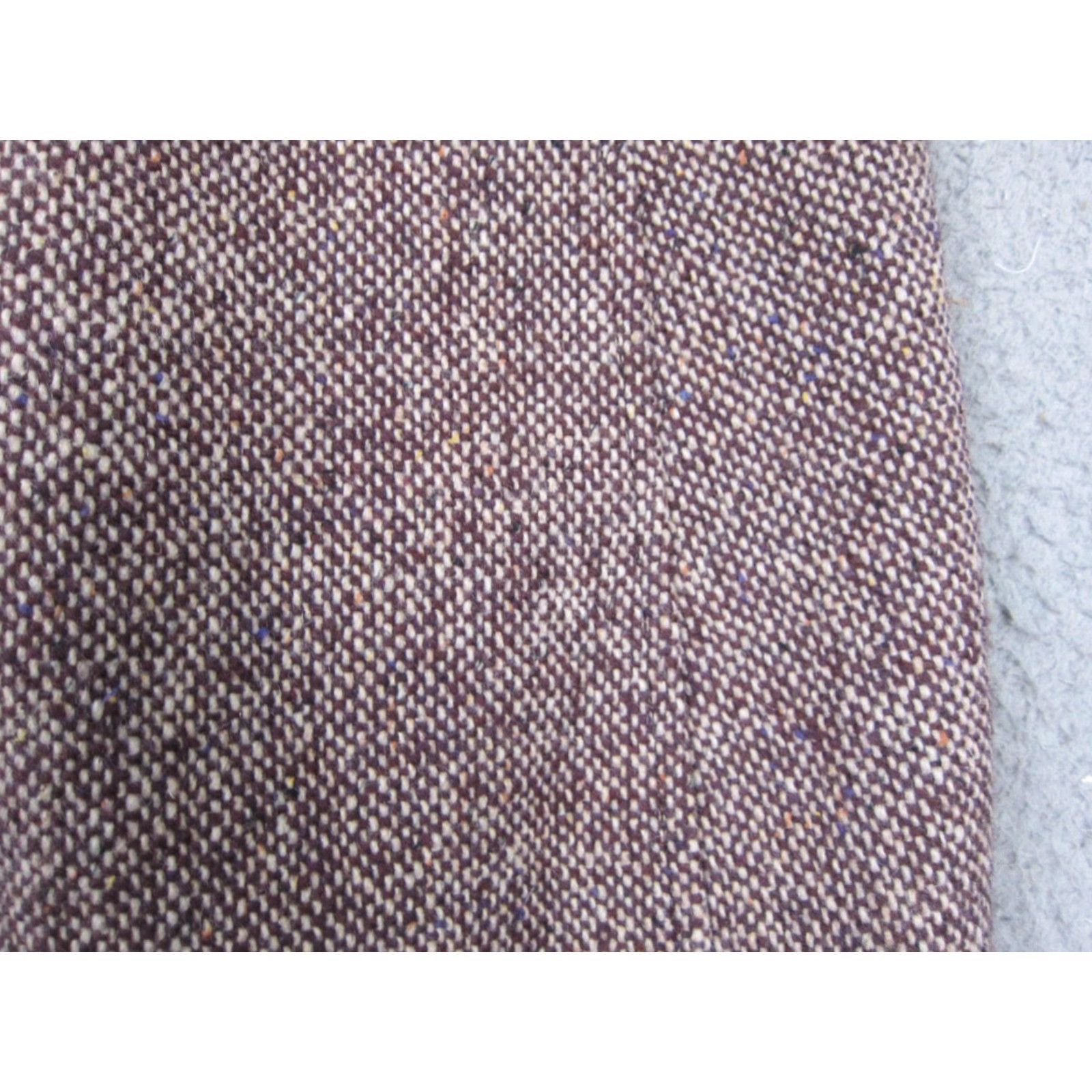 Guess VINTAGE Guess Pea Coat Womens XL Red Tweed 90s Double Breasted Wool Coat Size XL / US 12-14 / IT 48-50 - 5 Thumbnail