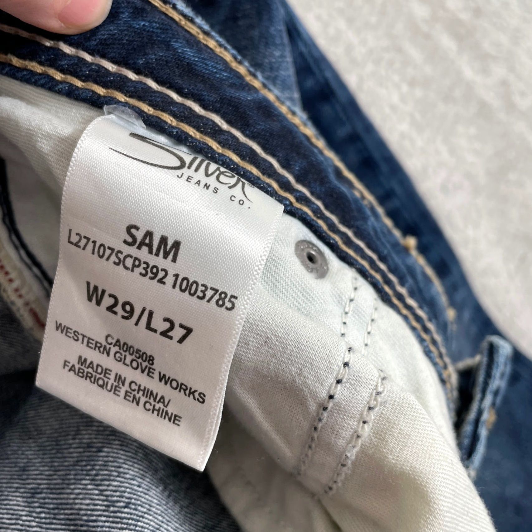 Silver Jeans Co. VINTAGE? No. Size 29" - 7 Thumbnail