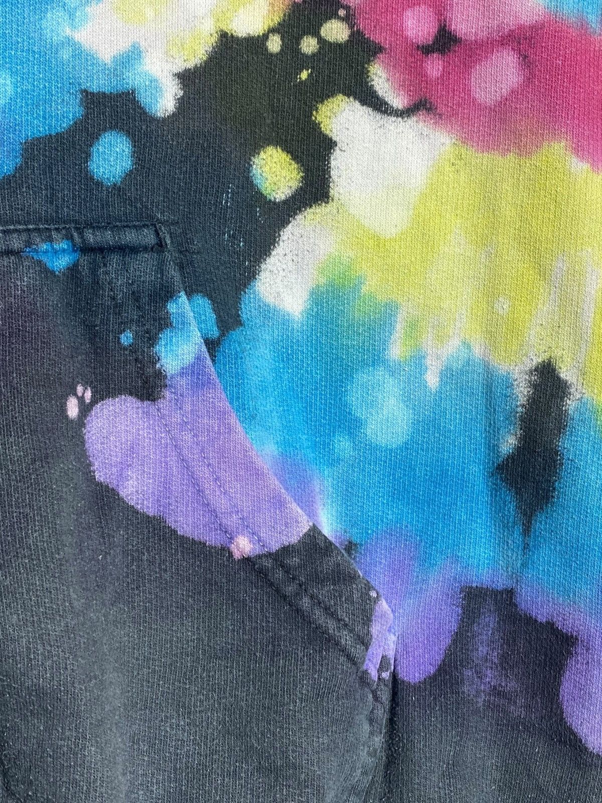 Travis Scott 🔥 TRAVIS SCOTT ASTROWORLD TOUR 2019 HOODIE PSYCHEDELIC PRINT Size US M / EU 48-50 / 2 - 9 Thumbnail