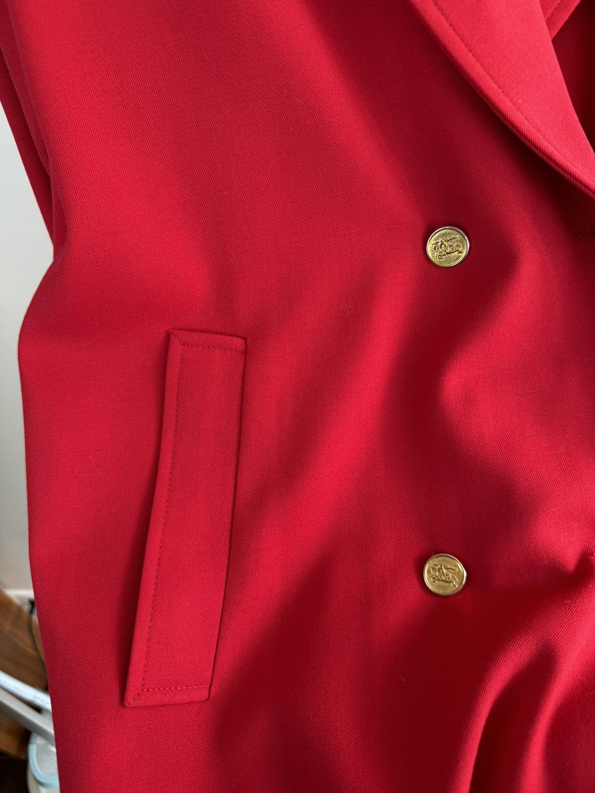 Burberry × Vintage Vintage trench coat Burberry original luxury streetwear item Size L / US 10 / IT 46 - 2 Thumbnail