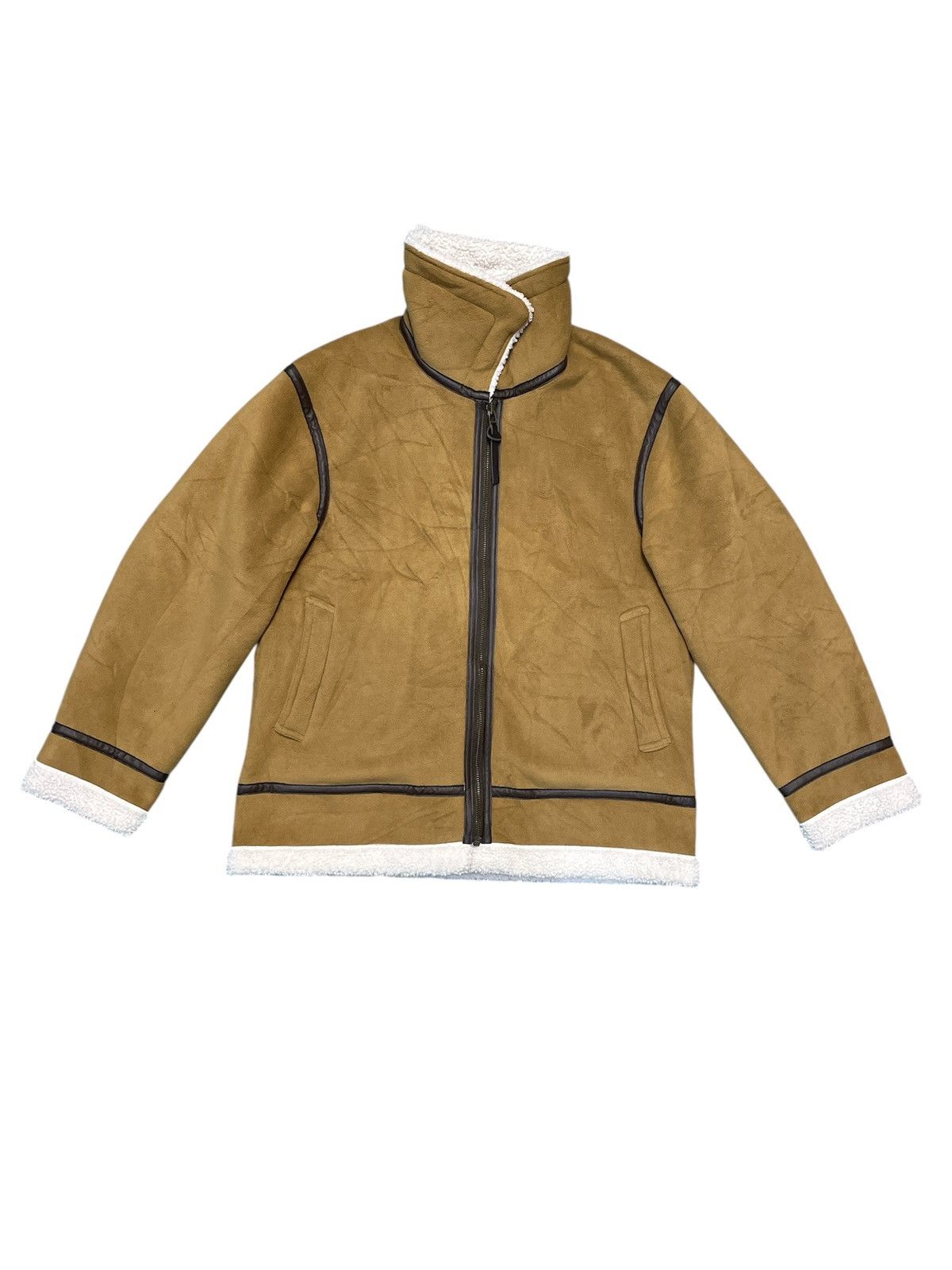 JW Anderson × Uniqlo J.W. Anderson X Uniqlo Blouson Shearling Jacket Size US M / EU 48-50 / 2 - 1 Thumbnail